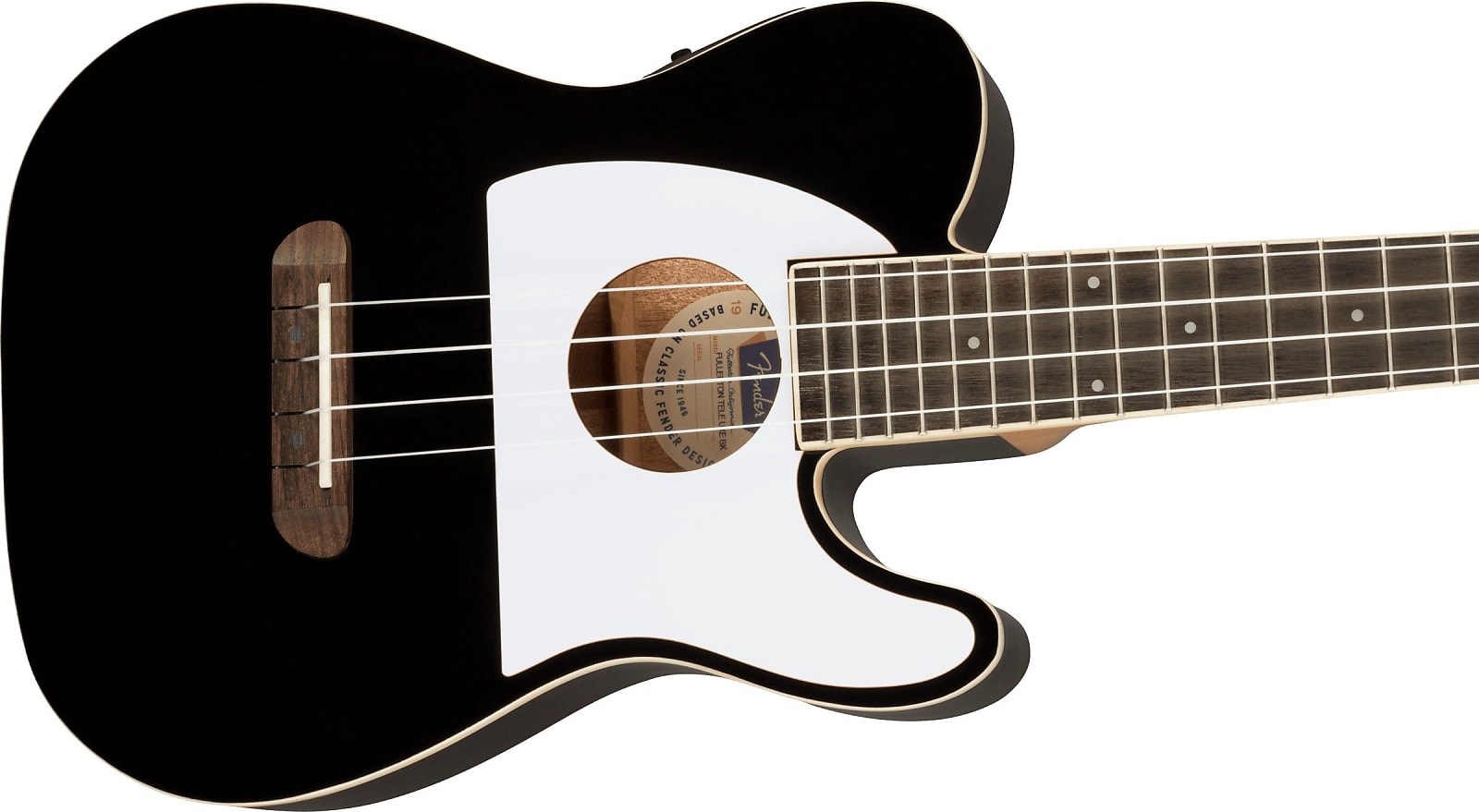 Fender Fullerton Tele Uke, Black