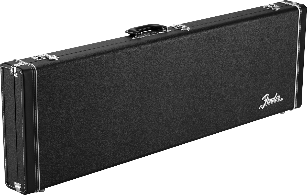 Fender Classic Series Wood Case - Mustang/Duo Sonic, Black