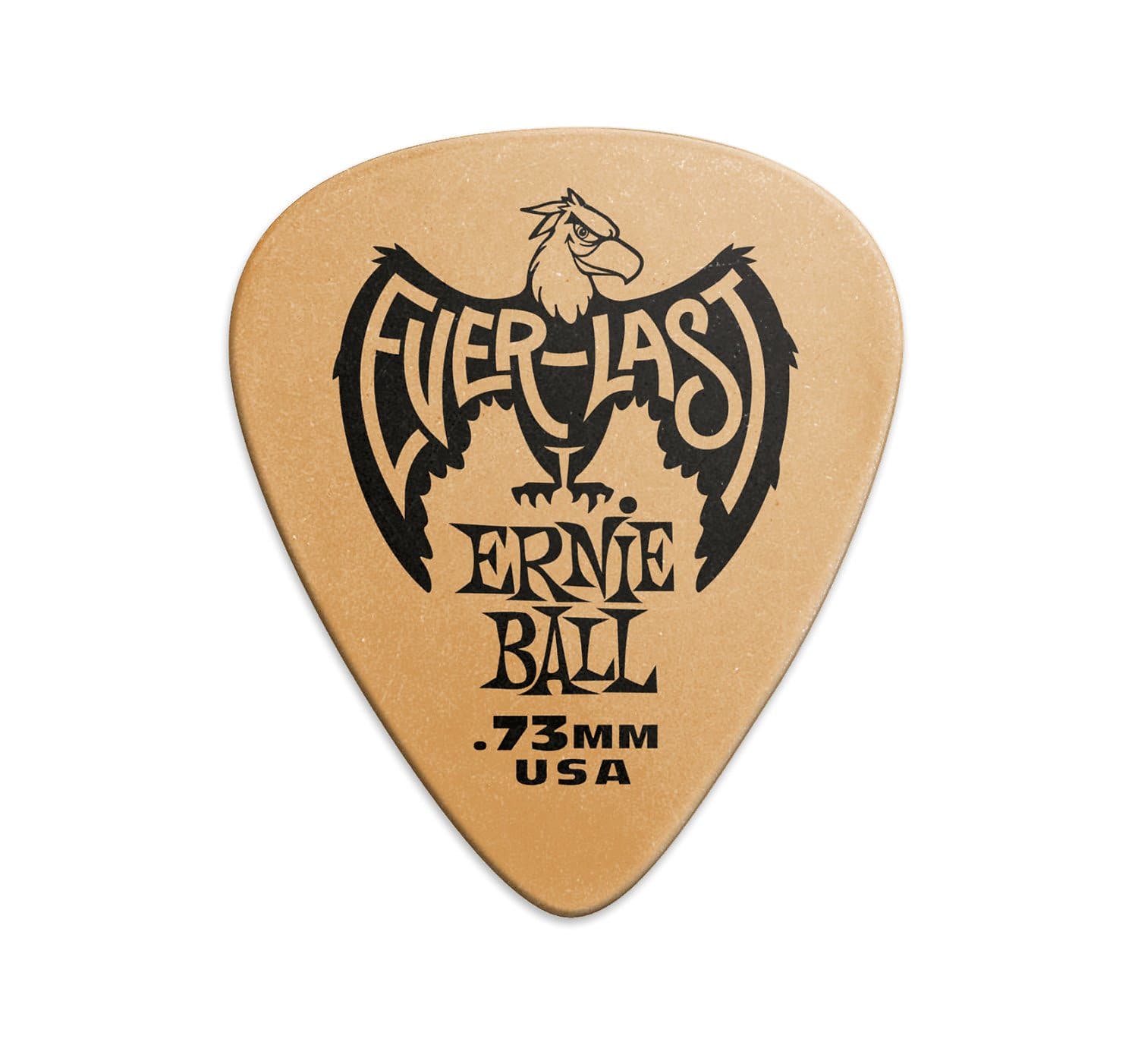 Ernie Ball 9190 .73mm Orange Everlast Picks 12-pack