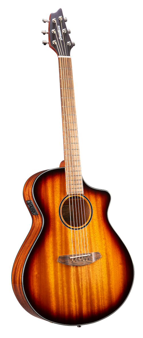 Breedlove Discovery S Concert Edgeburst CE African mahogany-African mahogany