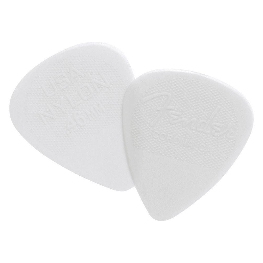 Fender Fender Nylon Pick .46 12 Pack - White