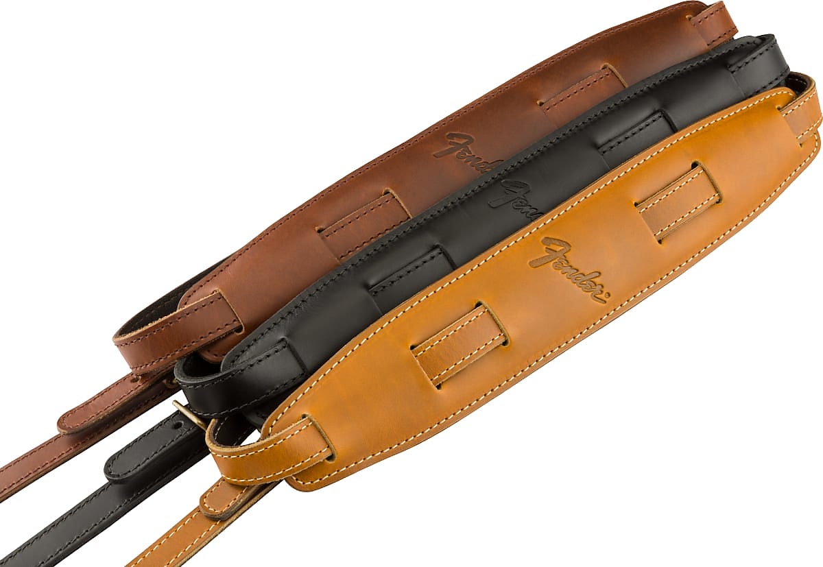 Fender Vintage Saddle Strap, Long, Cognac