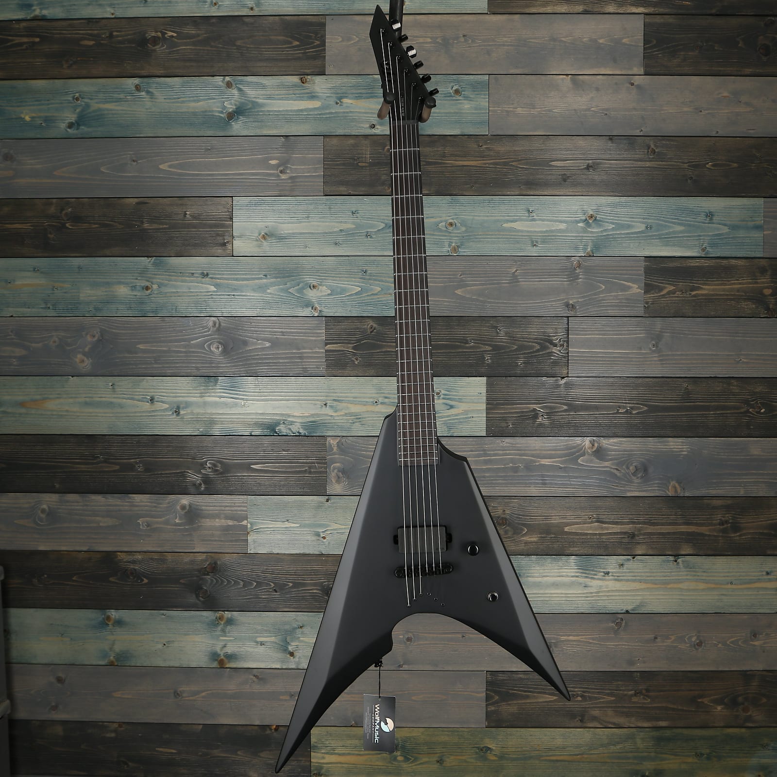 ESP LTD Arrow-NT Black Metal Series - Black Satin