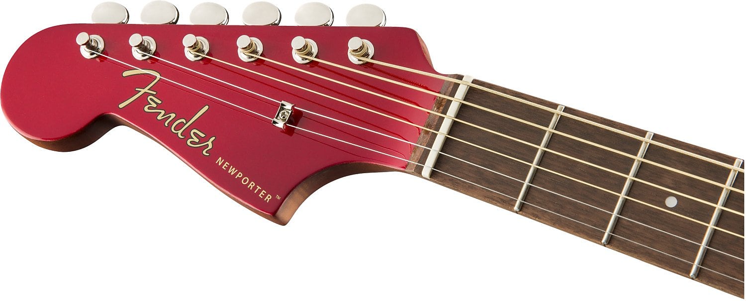 Fender Newporter Player LH, Walnut Fingerboard, Candy Apple Red