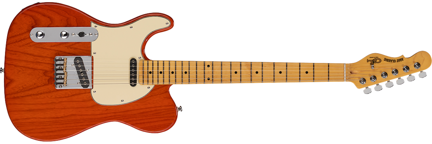 G&L Tribute ASAT Classic Lefty Electric - Clear Orange