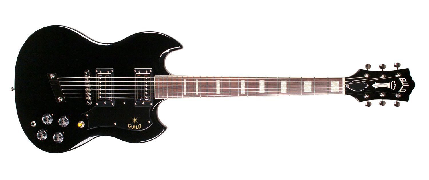 Guild S-100 Polara Electric Guitar - Black