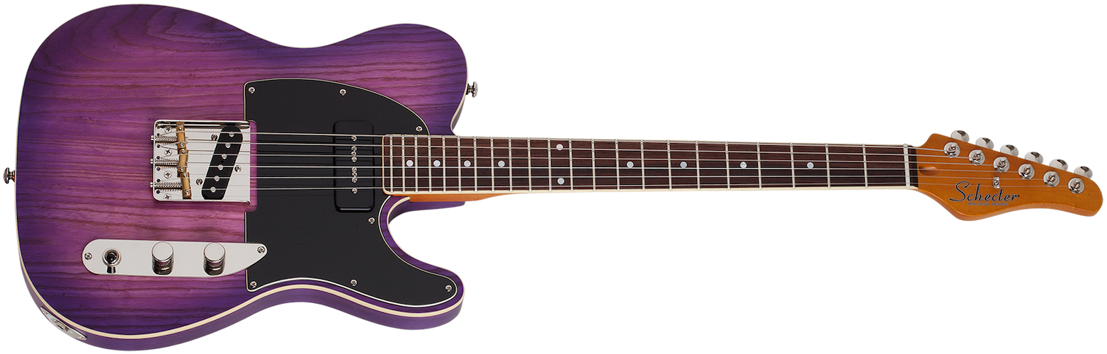 Schecter 668 PT Special Electric Guitar - Aqua Burst Pearl