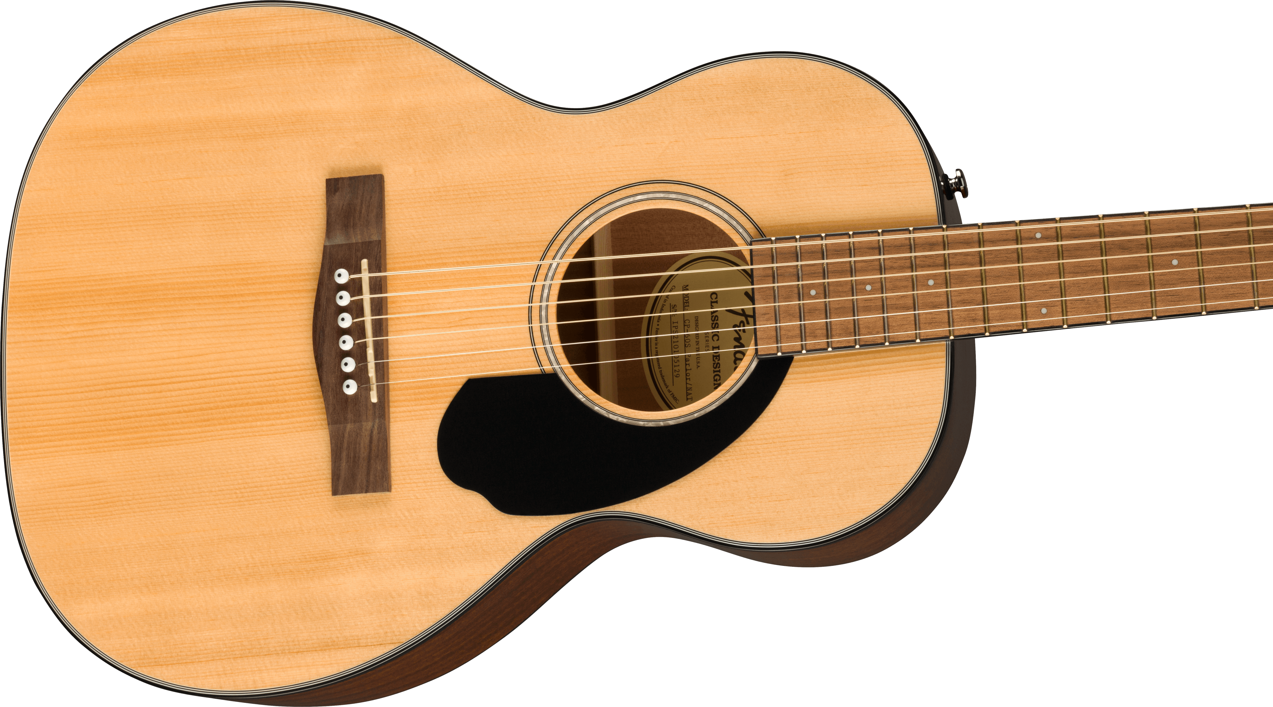 Fender CP-60S Parlor, Walnut Fingerboard, Natural