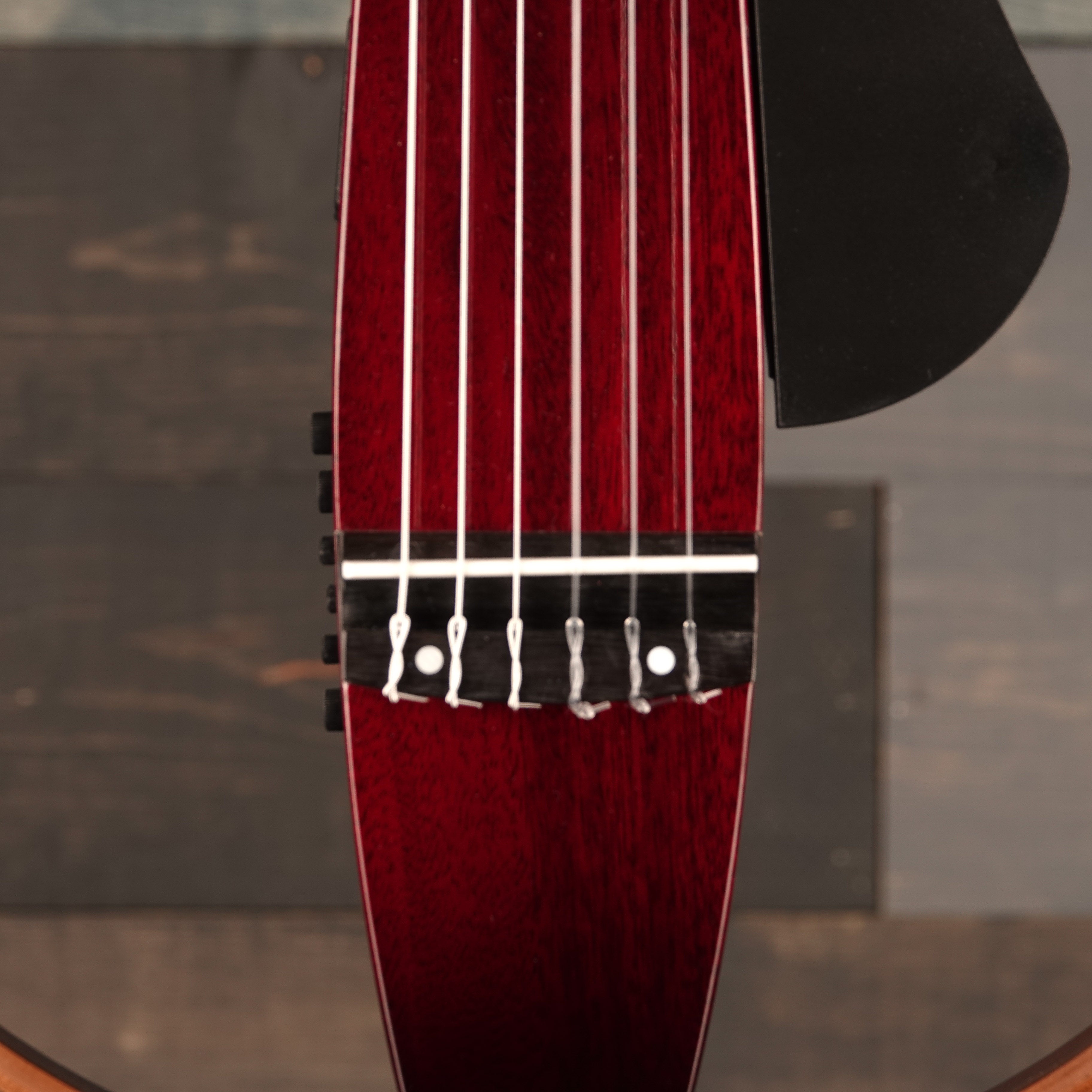 Yamaha SLG200N Crimson Red Burst Silent Guitar