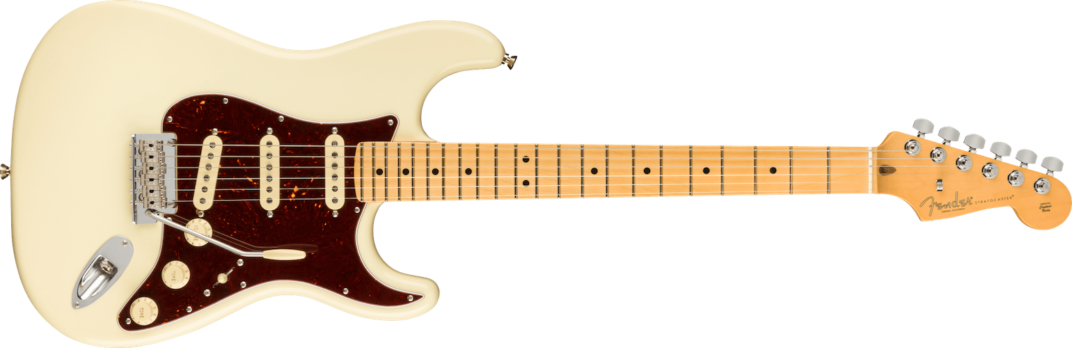 Fender American Professional II Stratocaster, Maple Fingerboard, Olympic White