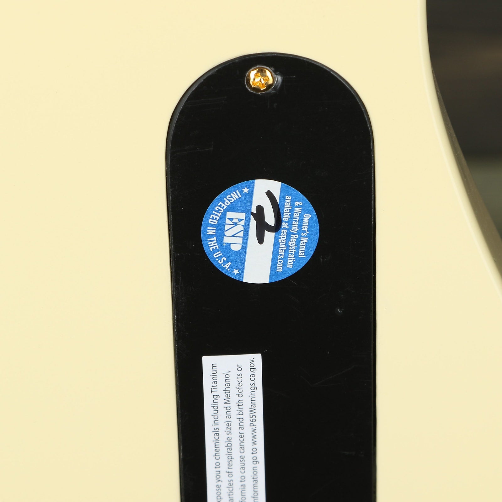 ESP LTD Phoenix-1000 - Vintage White Left handed