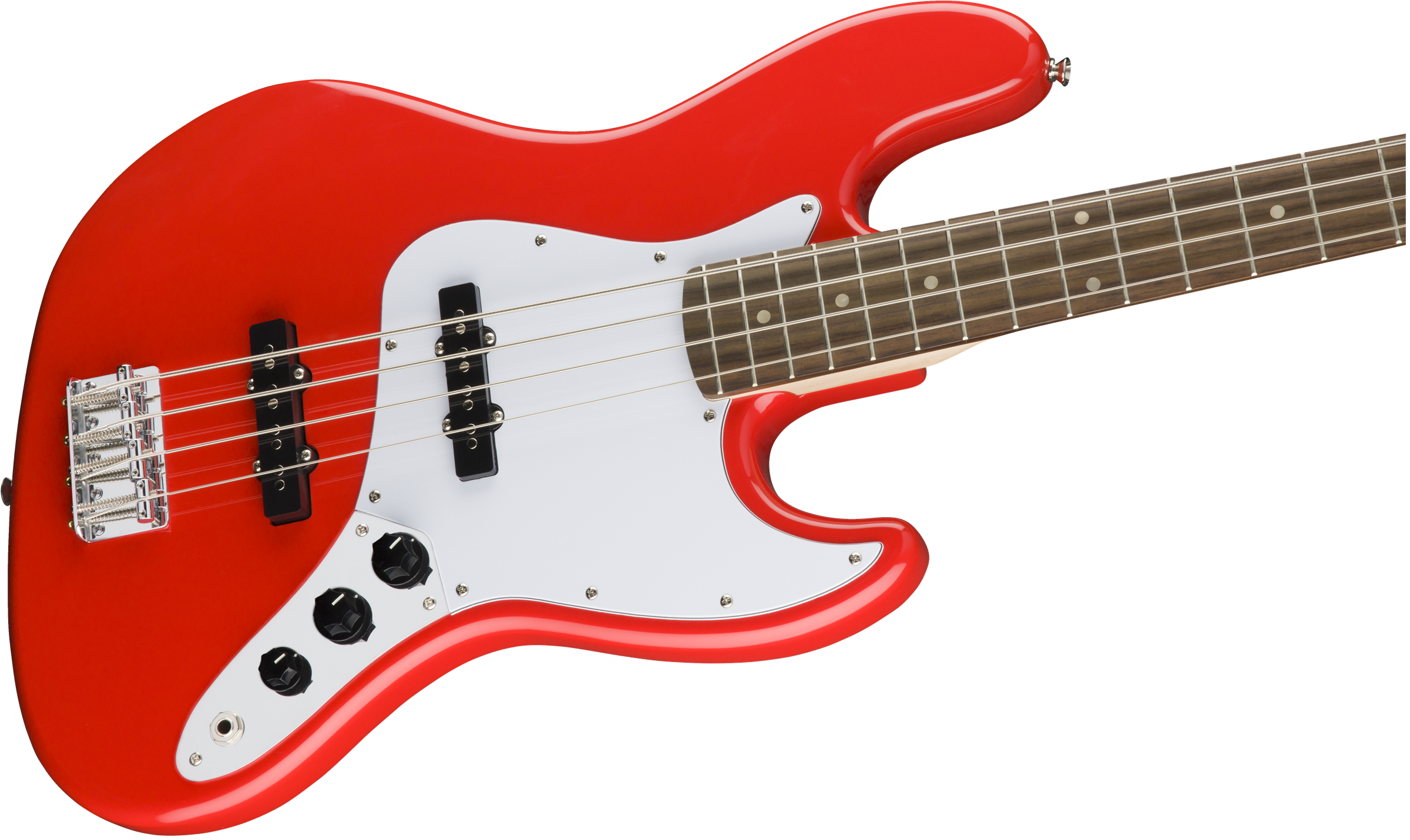 Fender Squier Affinity Series Jazz Bass, Laurel Fingerboard, Race Red