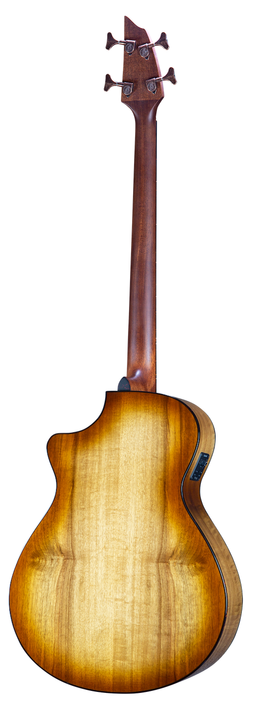 Breedlove Pursuit Exotic S Concerto Amber Bass CE Myrtlewood-Myrtlewood