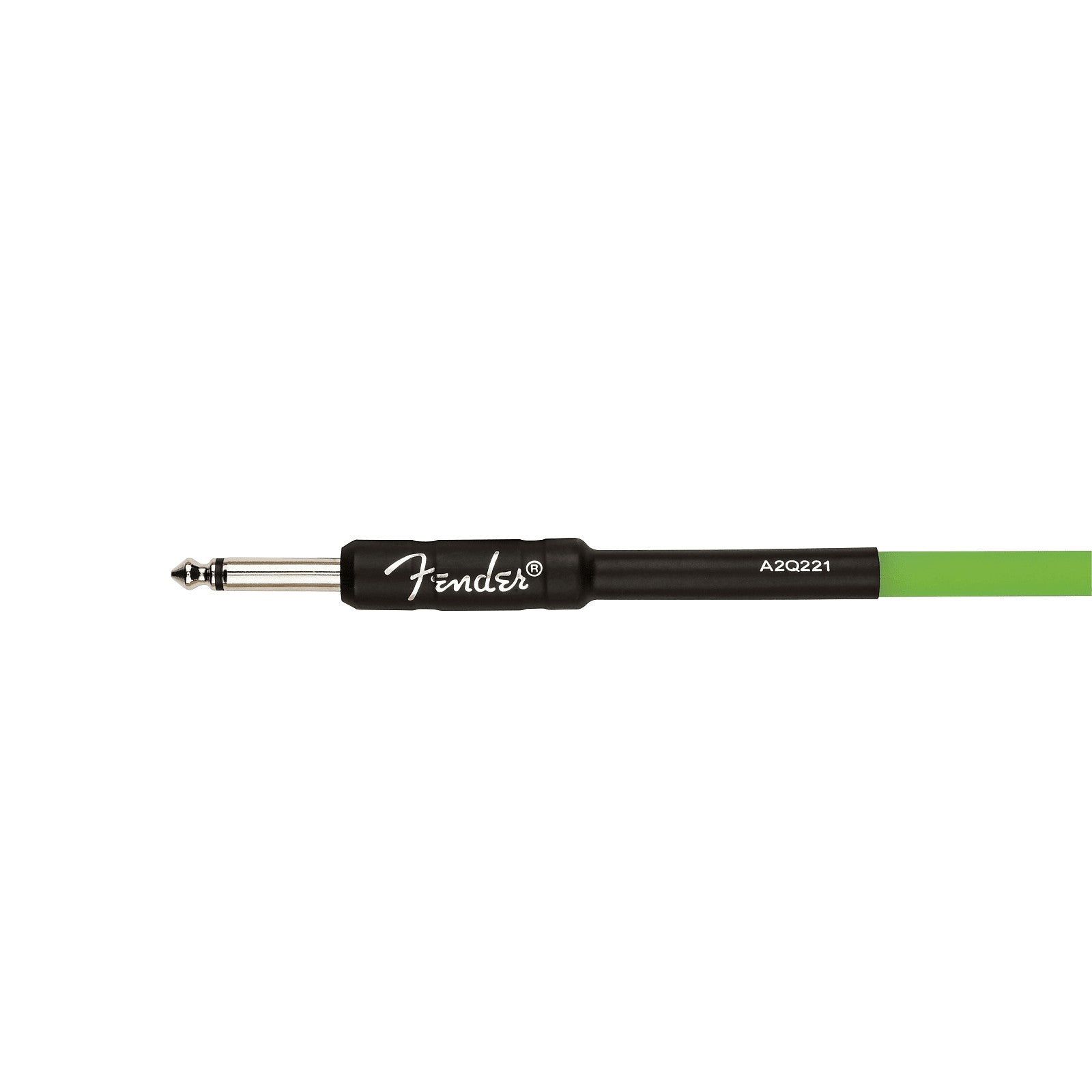 Fender Professional Glow in the Dark Cable, Green, 10'