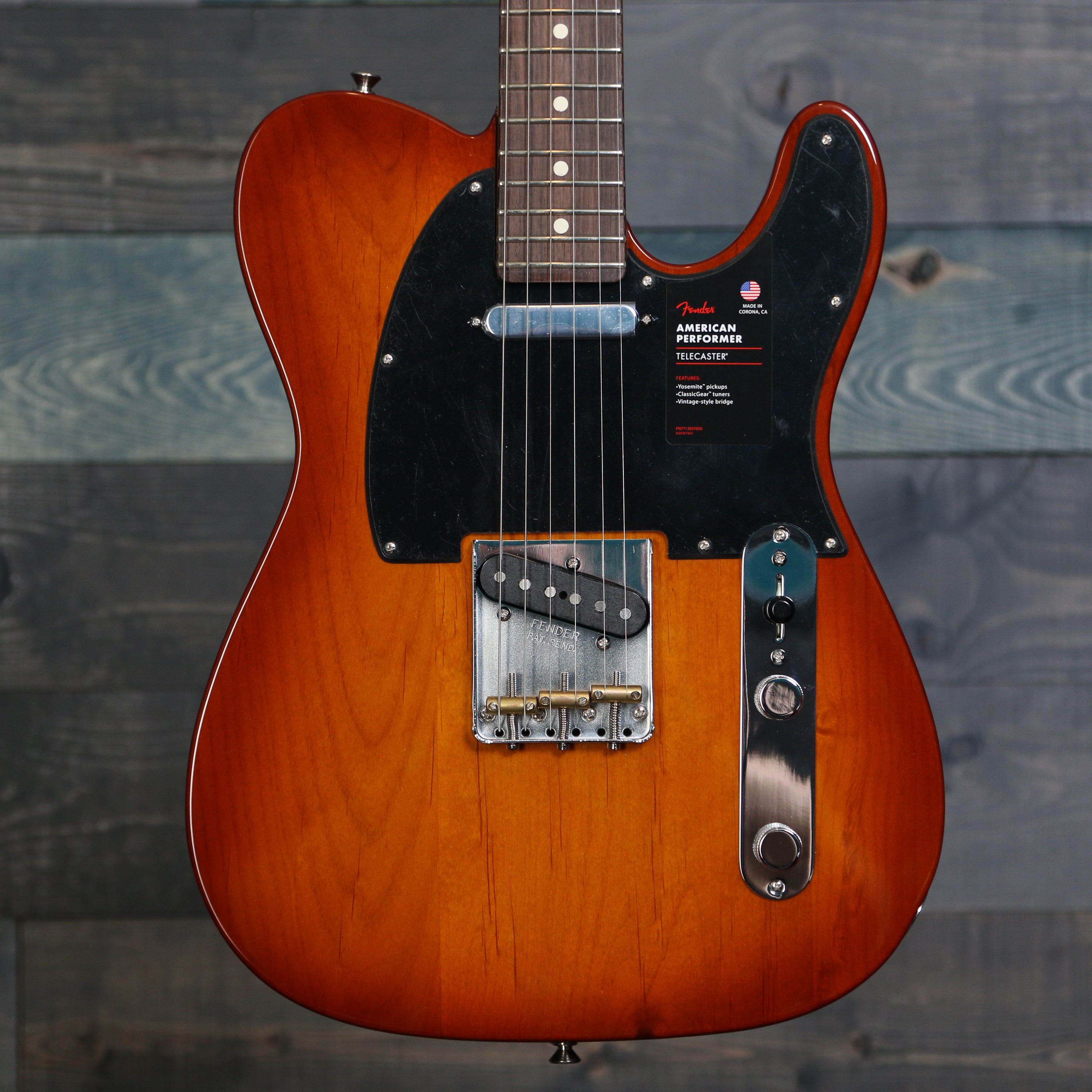 Fender American Performer Telecaster®, Rosewood Fingerboard, Honey Burst