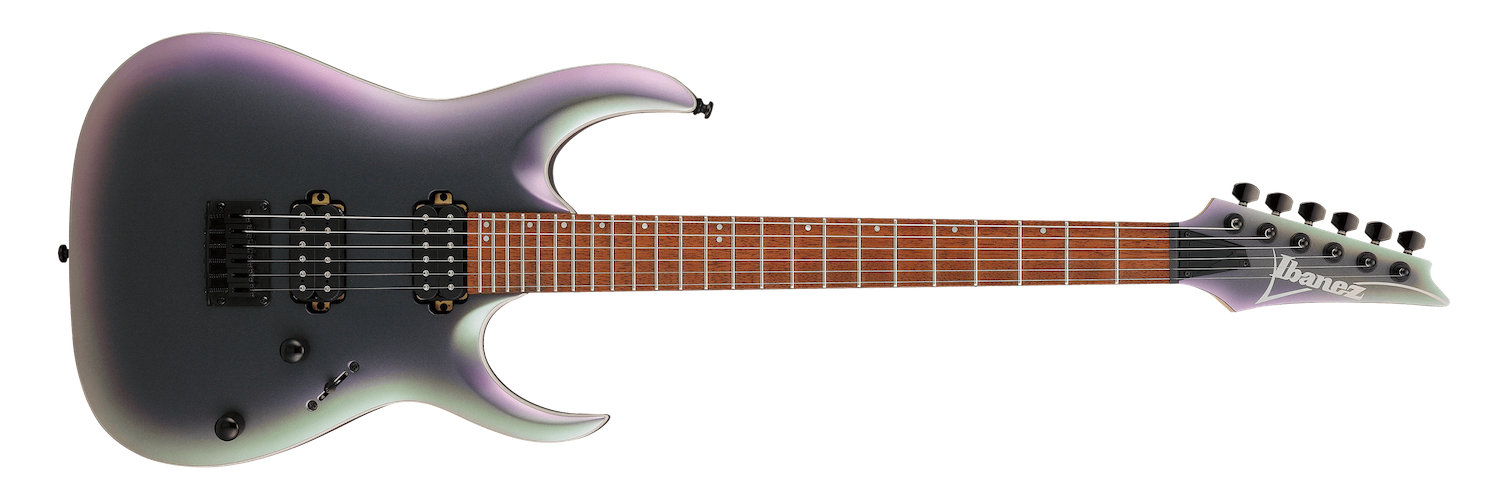Ibanez RGA42EX Electric Guitar - Black Aurora Burst Matte