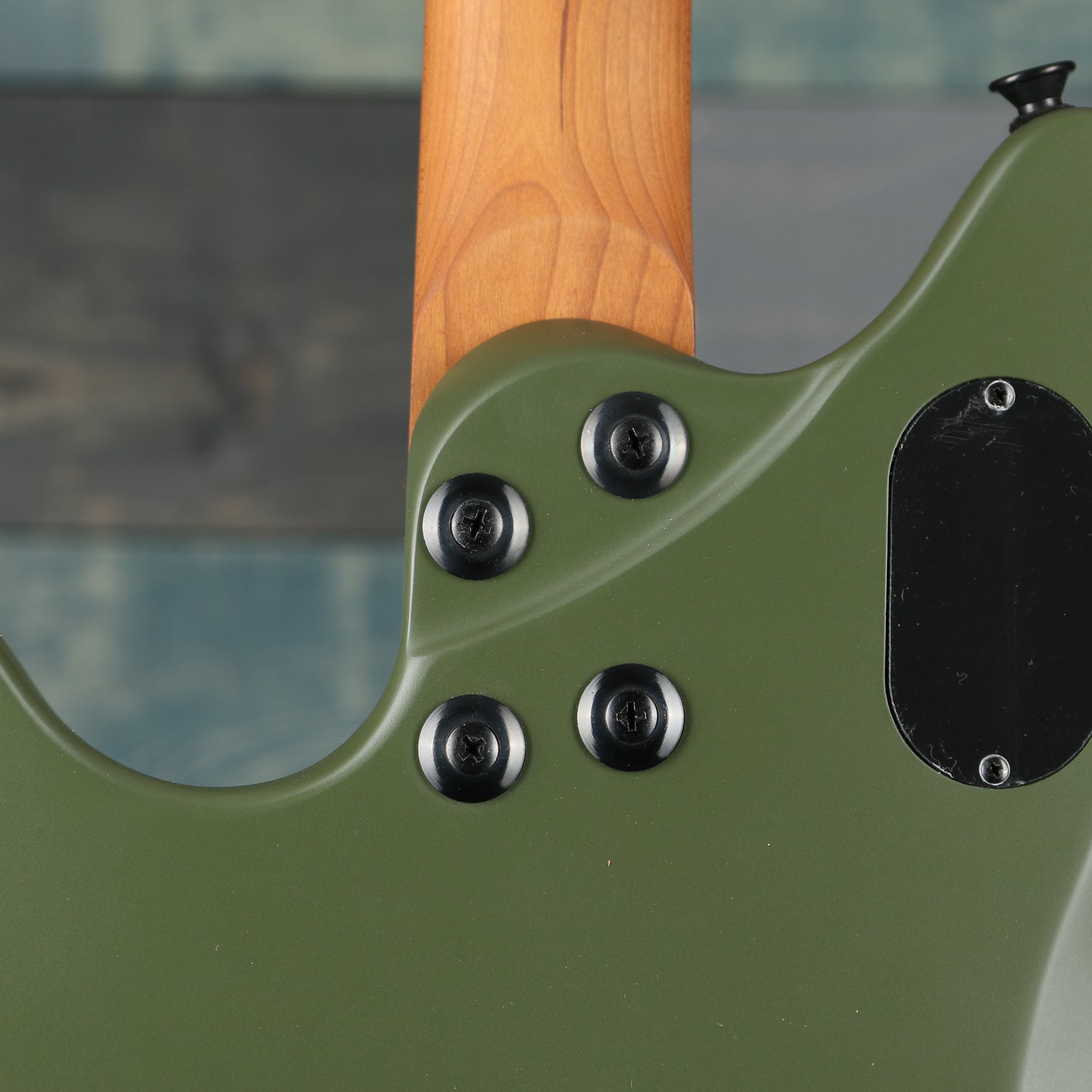 EVH Wolfgang WG Standard, Baked Maple Fingerboard, Matte Army Drab