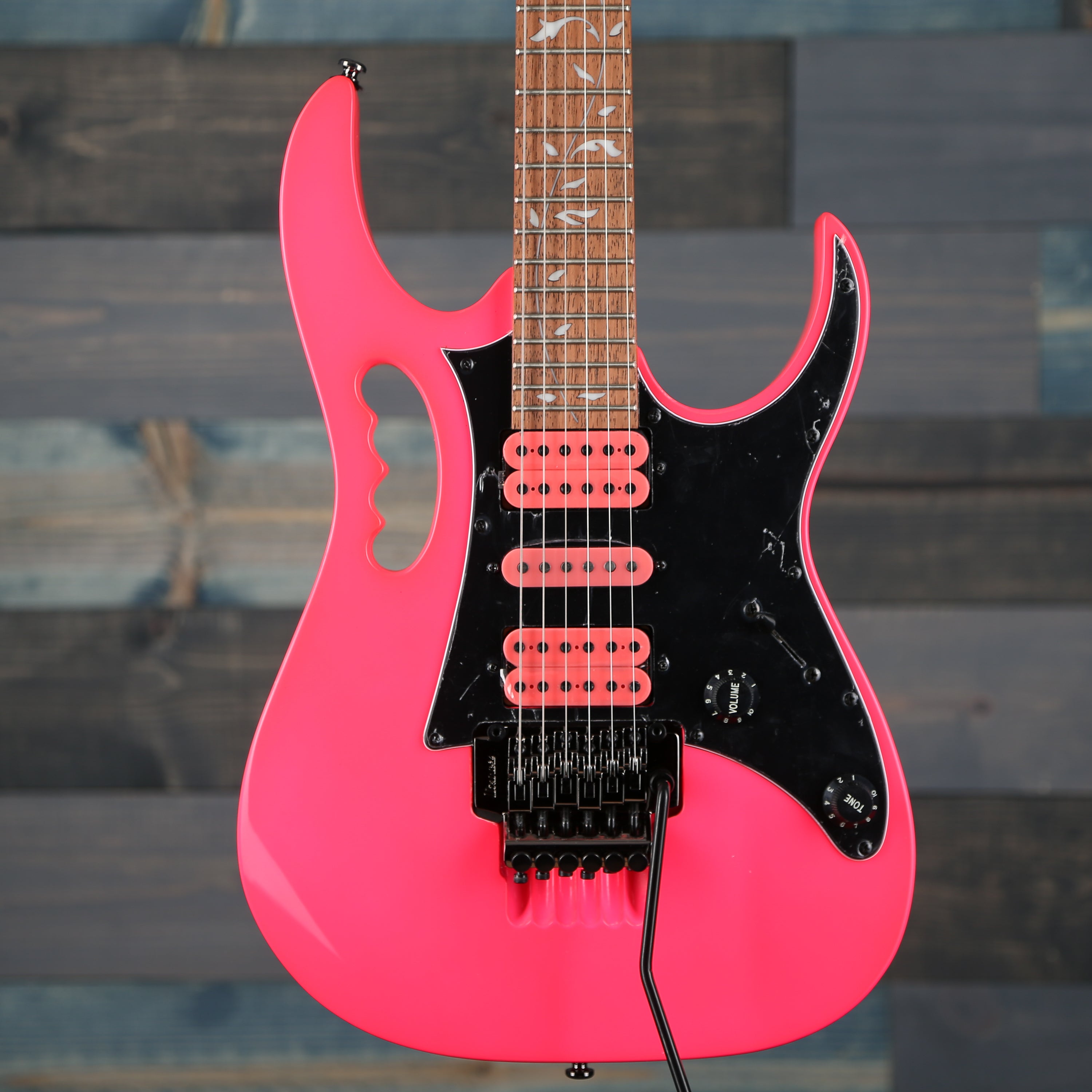 Ibanez JEMJRSPPK Steve Vai Signature Electric Guitar - Pink