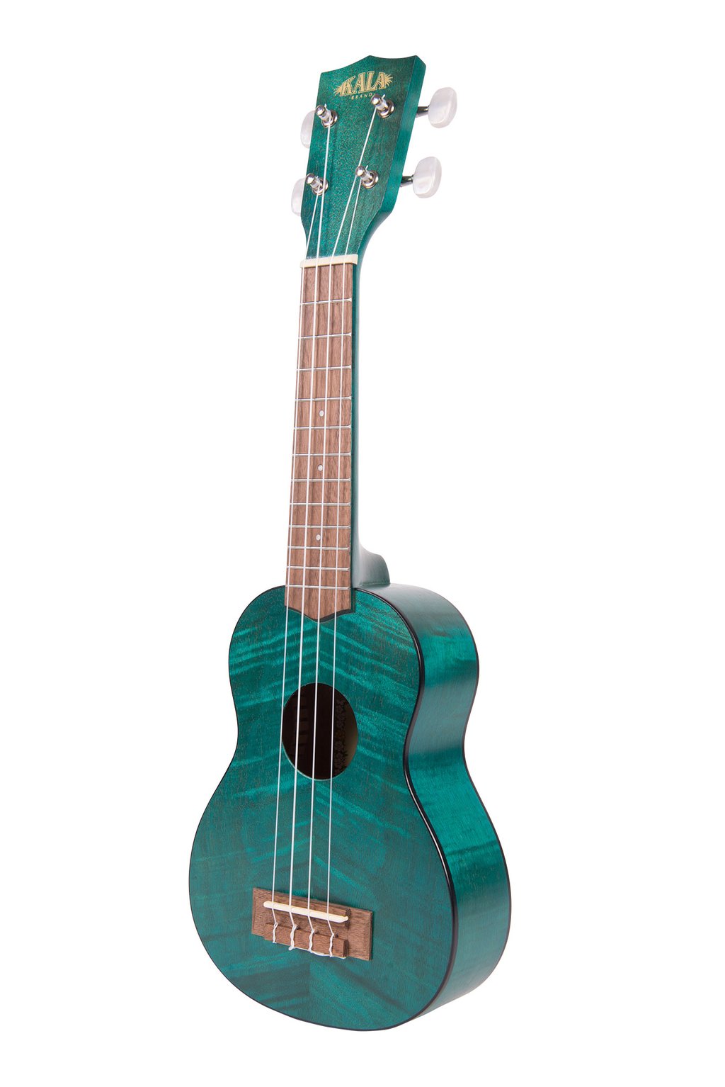 Kala KA-SEMB Blue Exotic Mahogany Soprano