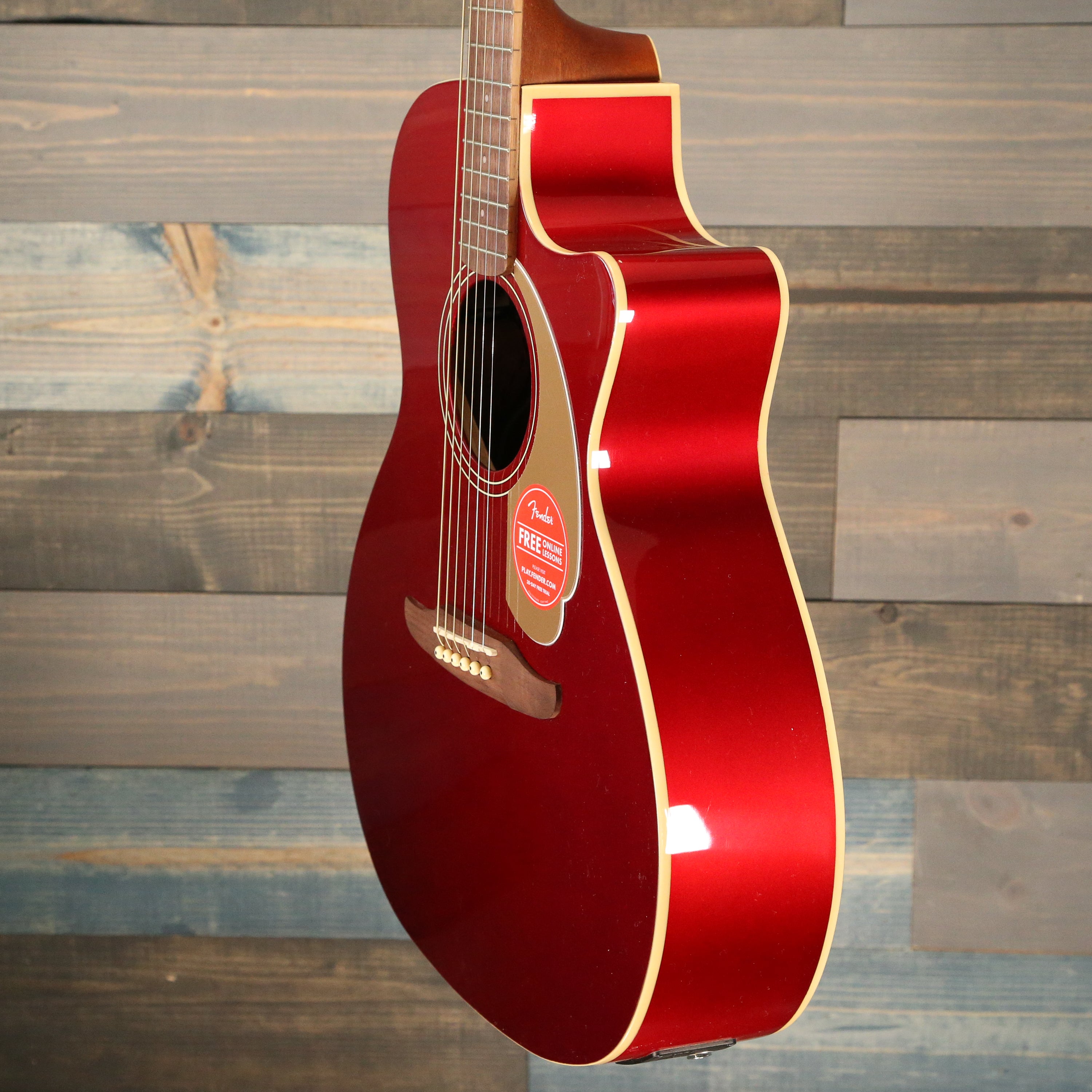 Fender Newporter Player, Walnut Fingerboard, Candy Apple Red