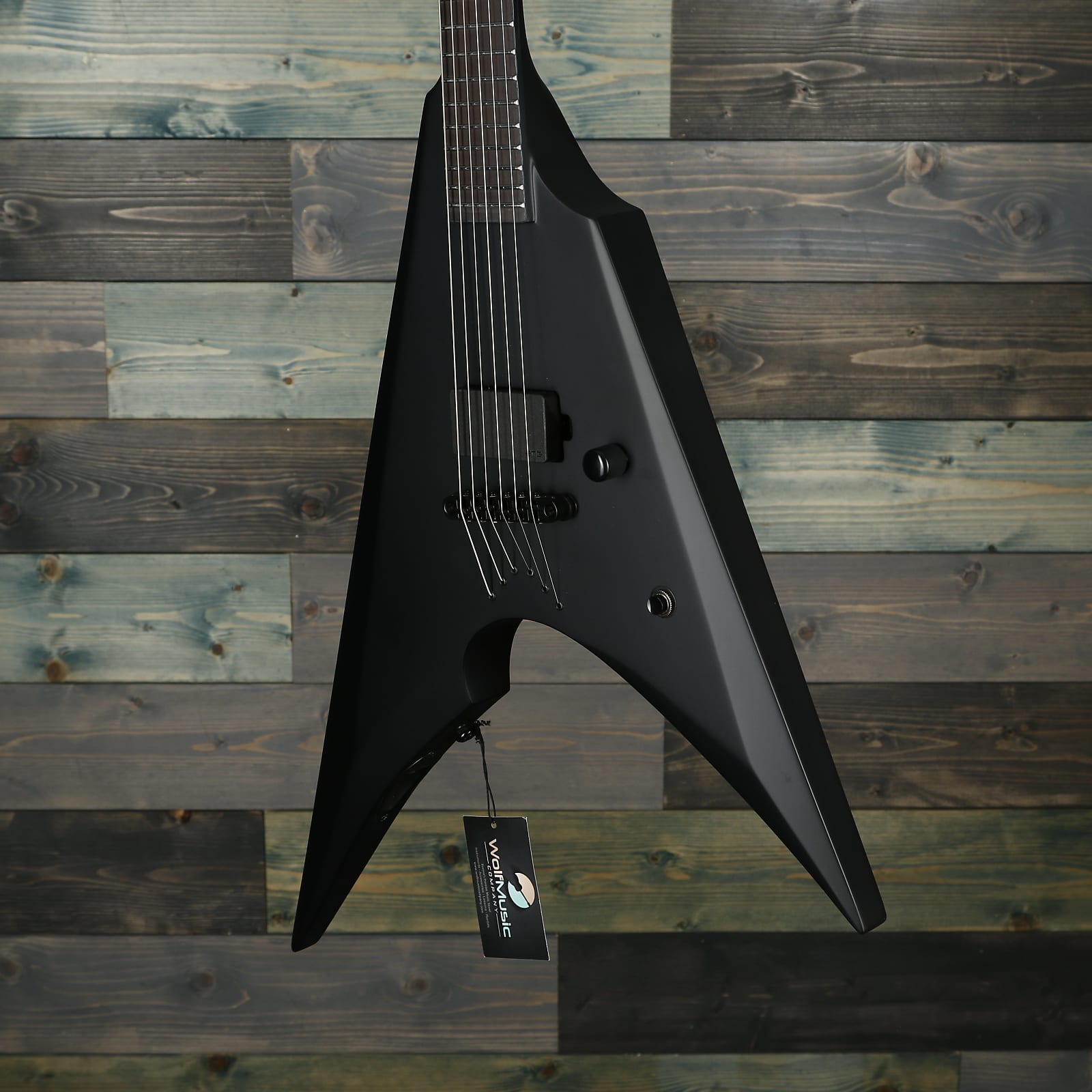 ESP LTD Arrow-NT Black Metal Series - Black Satin