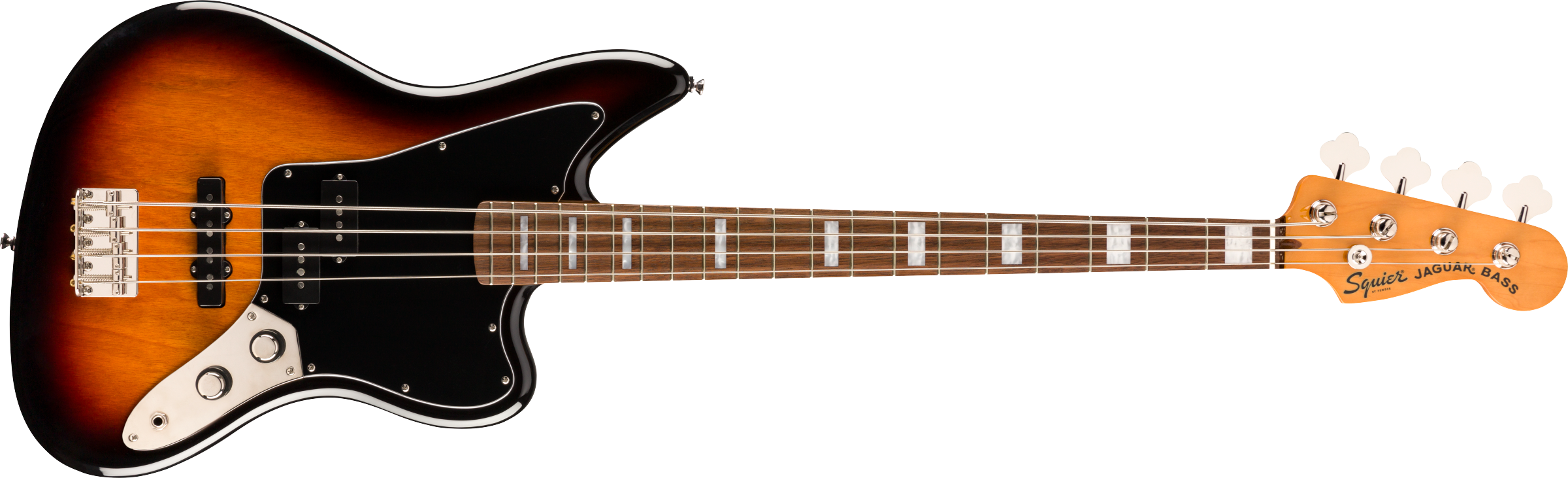 Fender Squier Classic Vibe Jaguar Bass, Laurel Fingerboard, 3-Color Sunburst