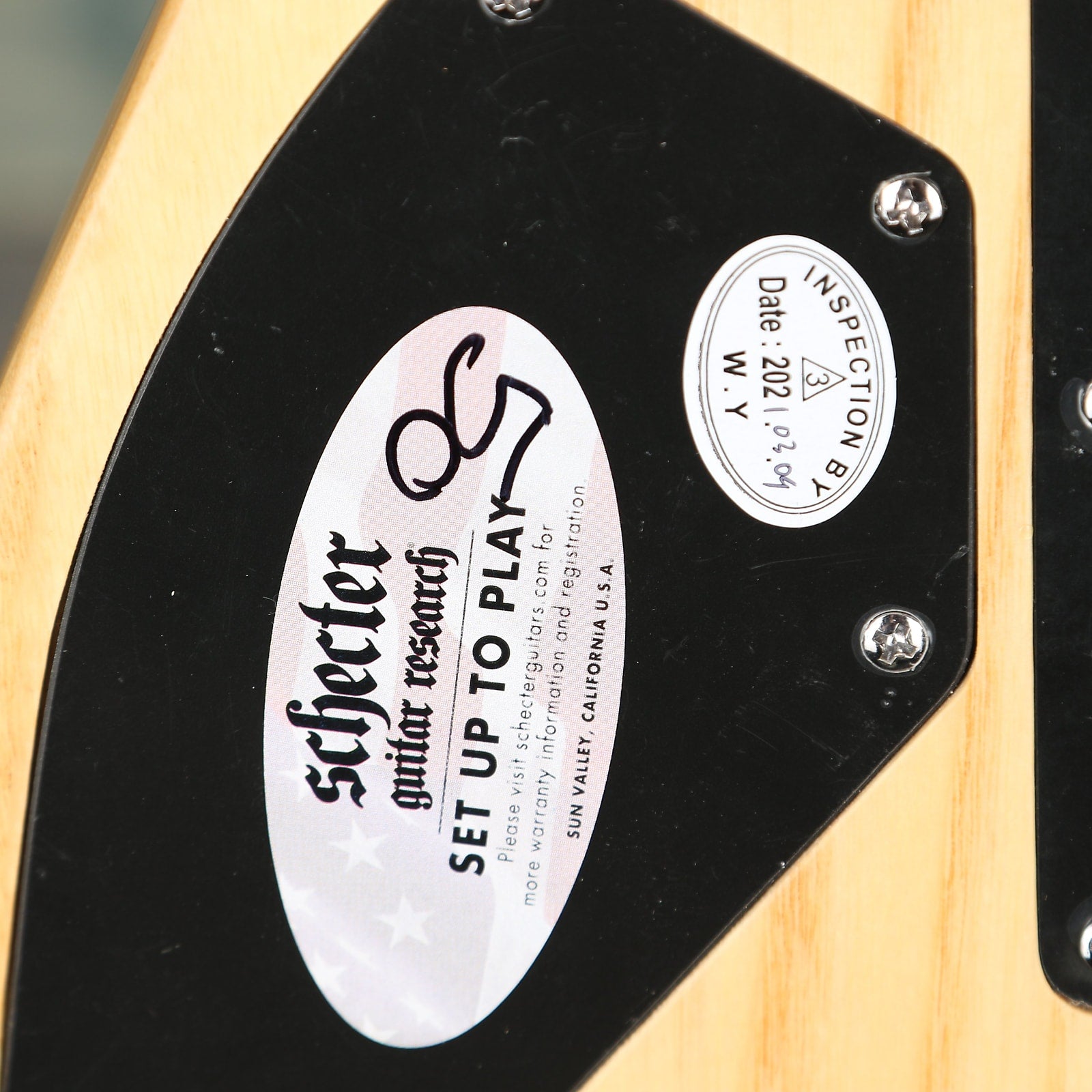 Schecter 1504 Reaper-6 FR - Satin Sky Burst