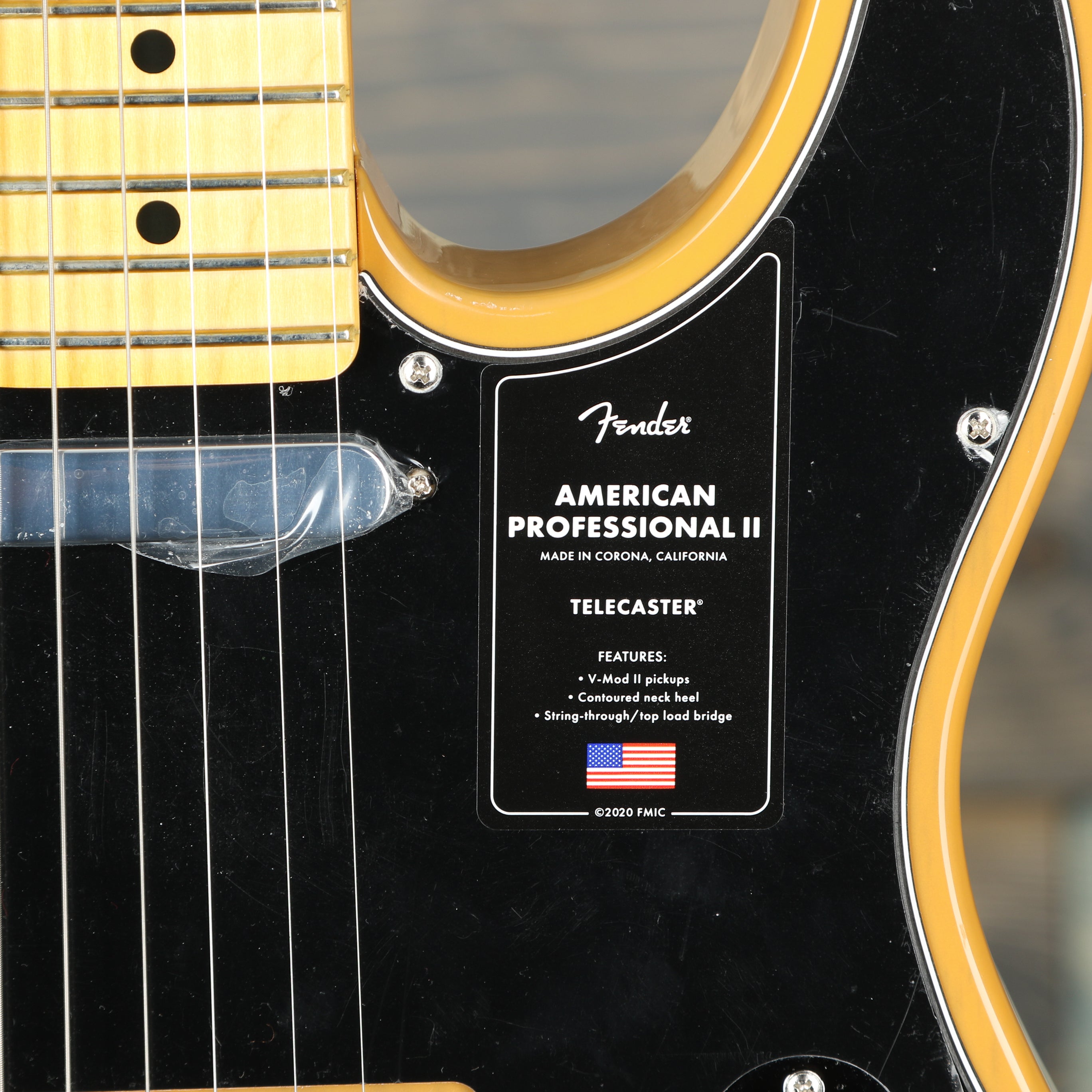 Fender American Professional II Telecaster Maple FB Butterscotch Blonde