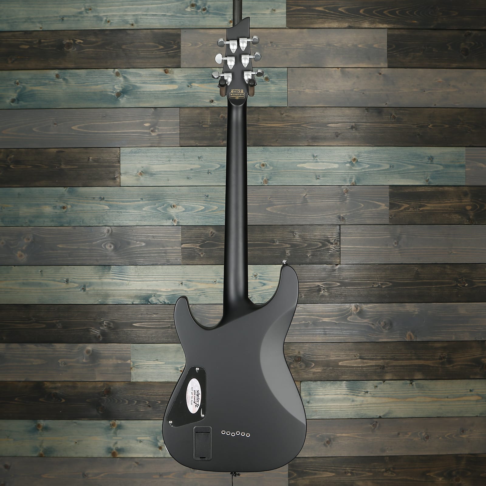 Schecter 1181 Damien Platinum-6 Satin Black
