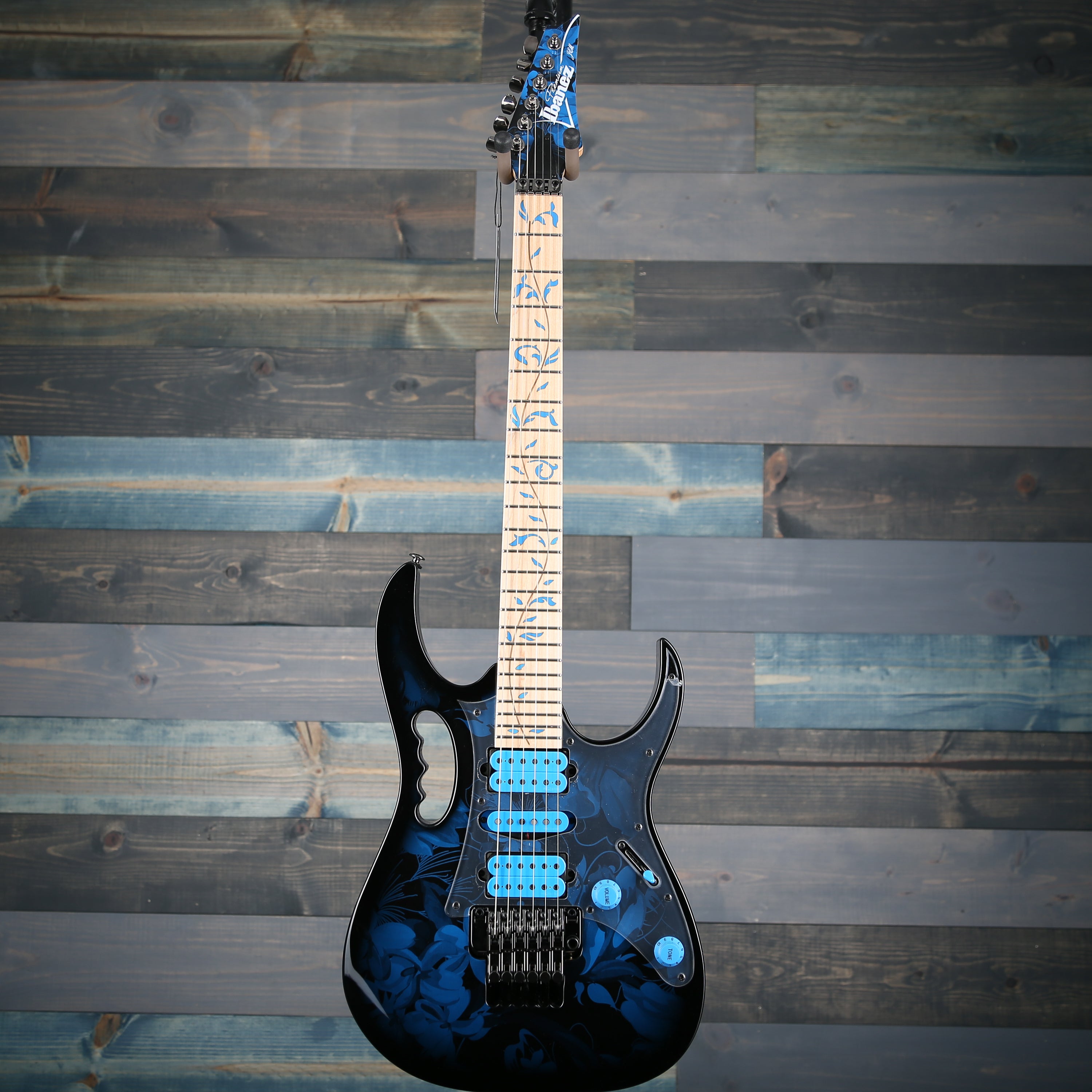 Ibanez JEM77PBFP Blue Floral Pattern Steve Vai Signature w/Gigbag