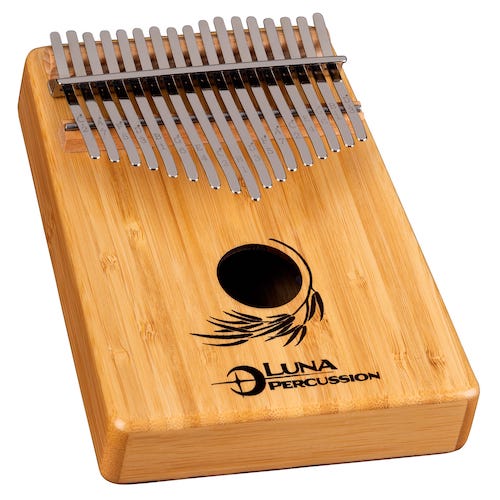 Luna Bamboo 17 Key Kalimba Key of B