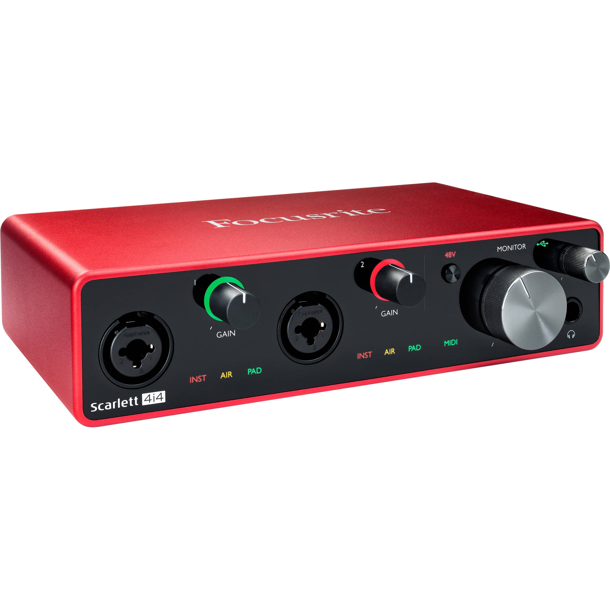 Focusrite Scarlett 4i4 (3rd Gen) USB Audio Interface