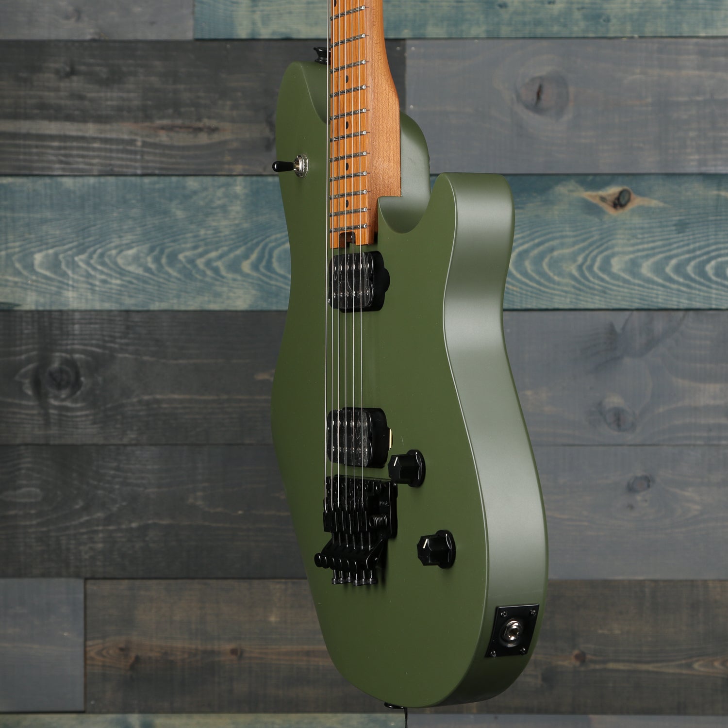 EVH Wolfgang WG Standard, Baked Maple Fingerboard, Matte Army Drab