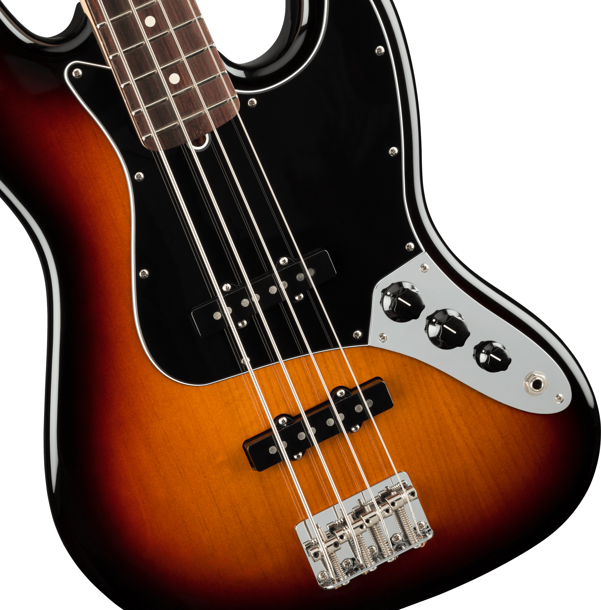 Fender American Performer Jazz Bass®, Rosewood Fingerboard, 3-Color Sunburst