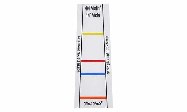 First Fret Fingerboard Decal 4/4 Violin / 14'' Viola