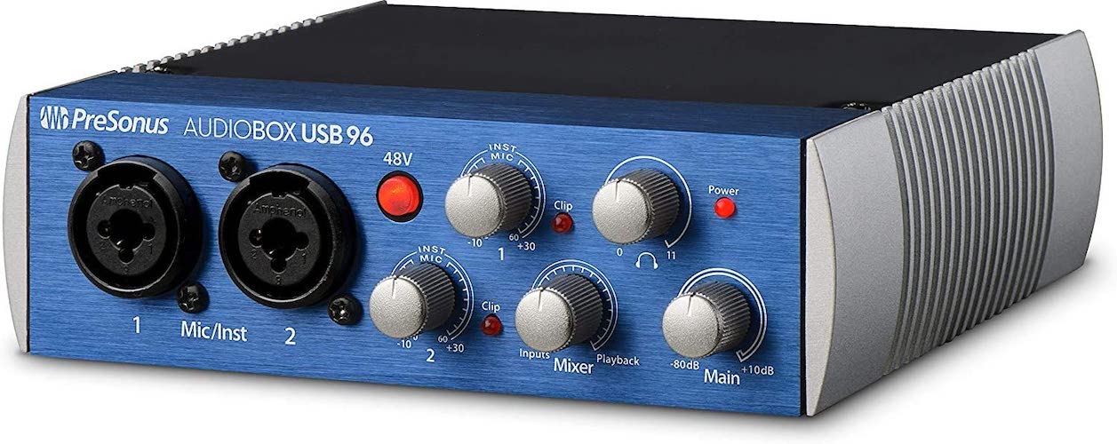 PreSonus AudioBox USB 96 USB Audio Interface - Blue