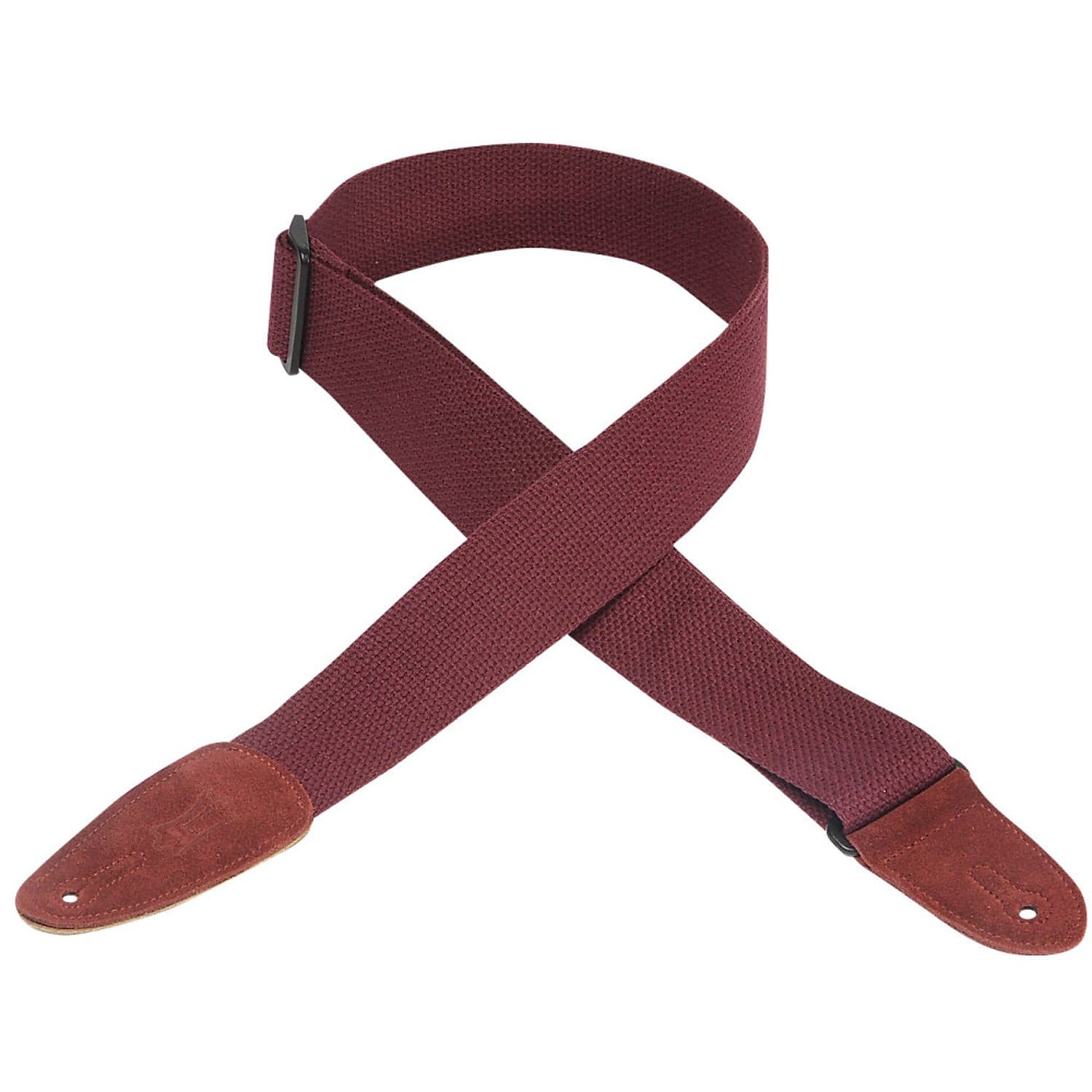 Levy's 2" Cotton Guitar Strap - Burgundy