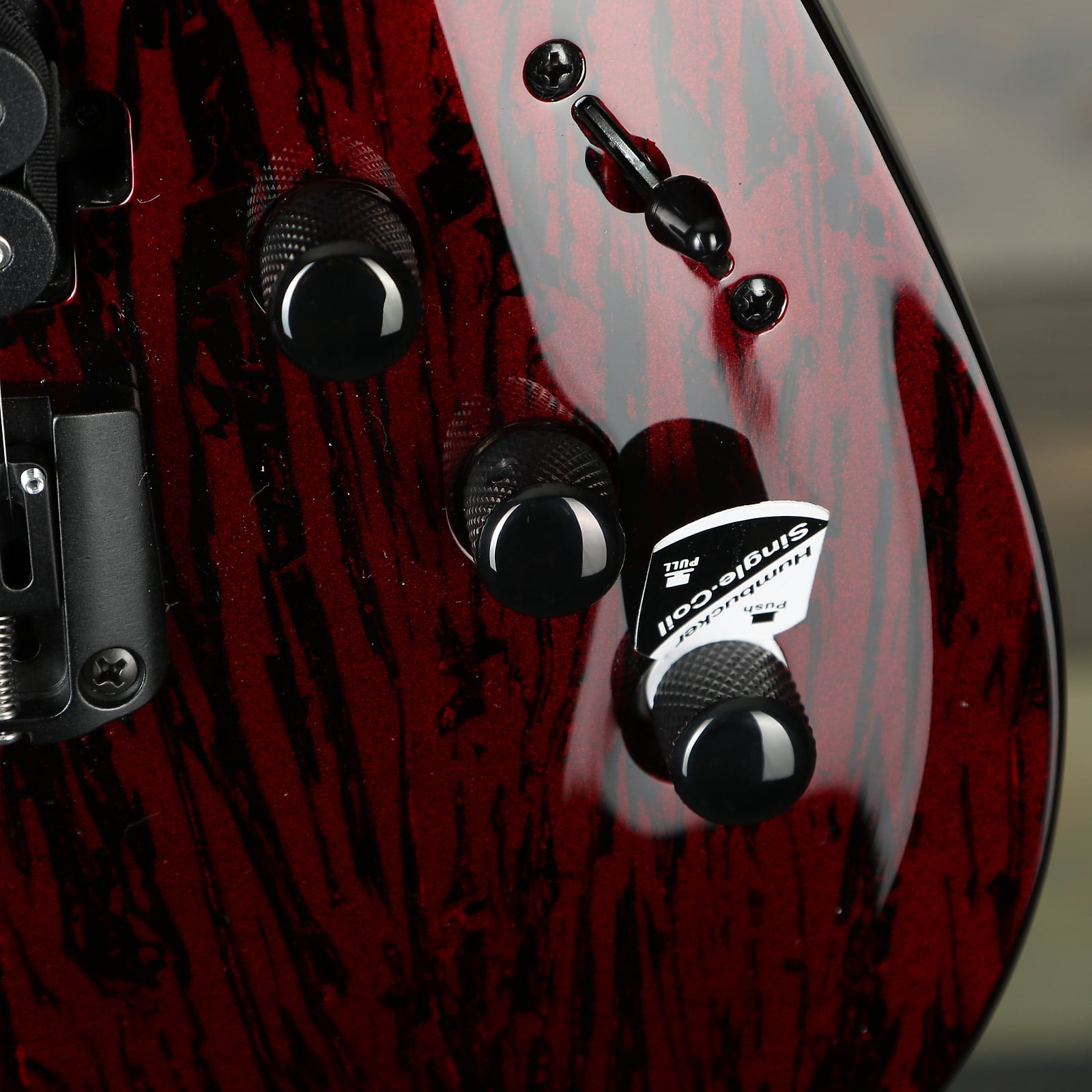 Schecter 1475 C-1 Silver Mountain - Blood Moon