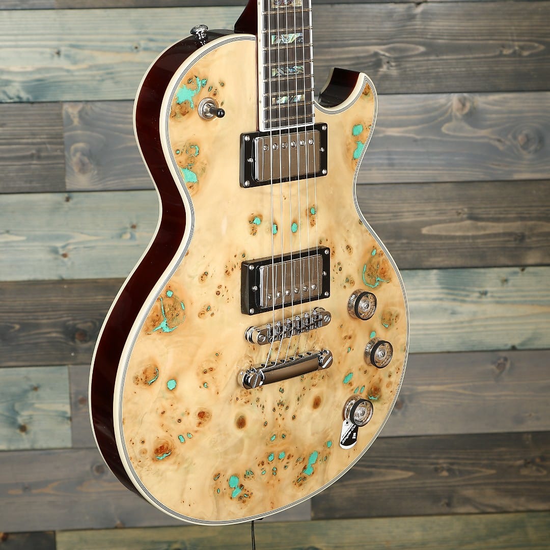 Schecter 660 Solo-II Custom - Burl Gloss Natural