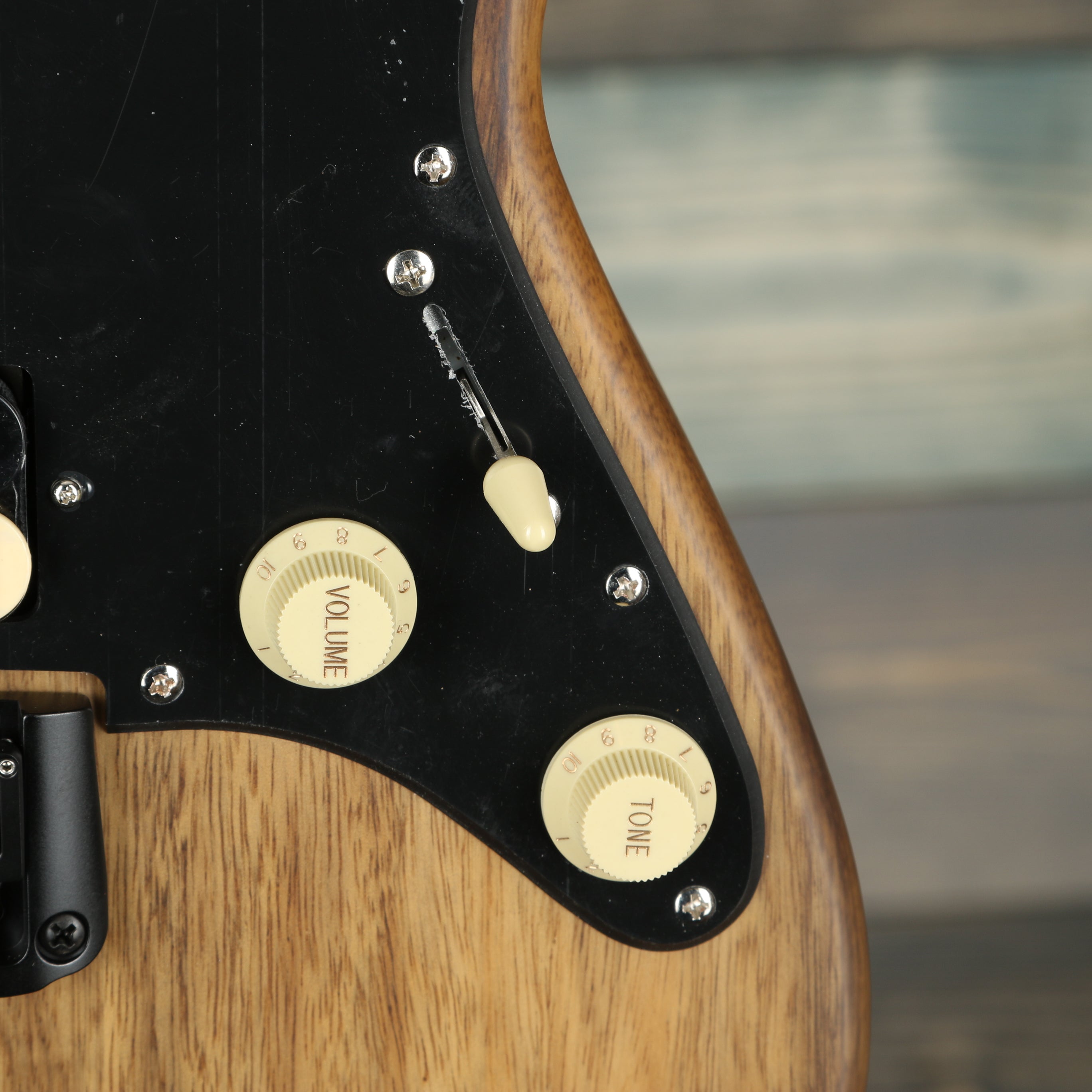 Schecter 1269 Sun Valley Sun Shredder Exotic Hardtail - Black Limba