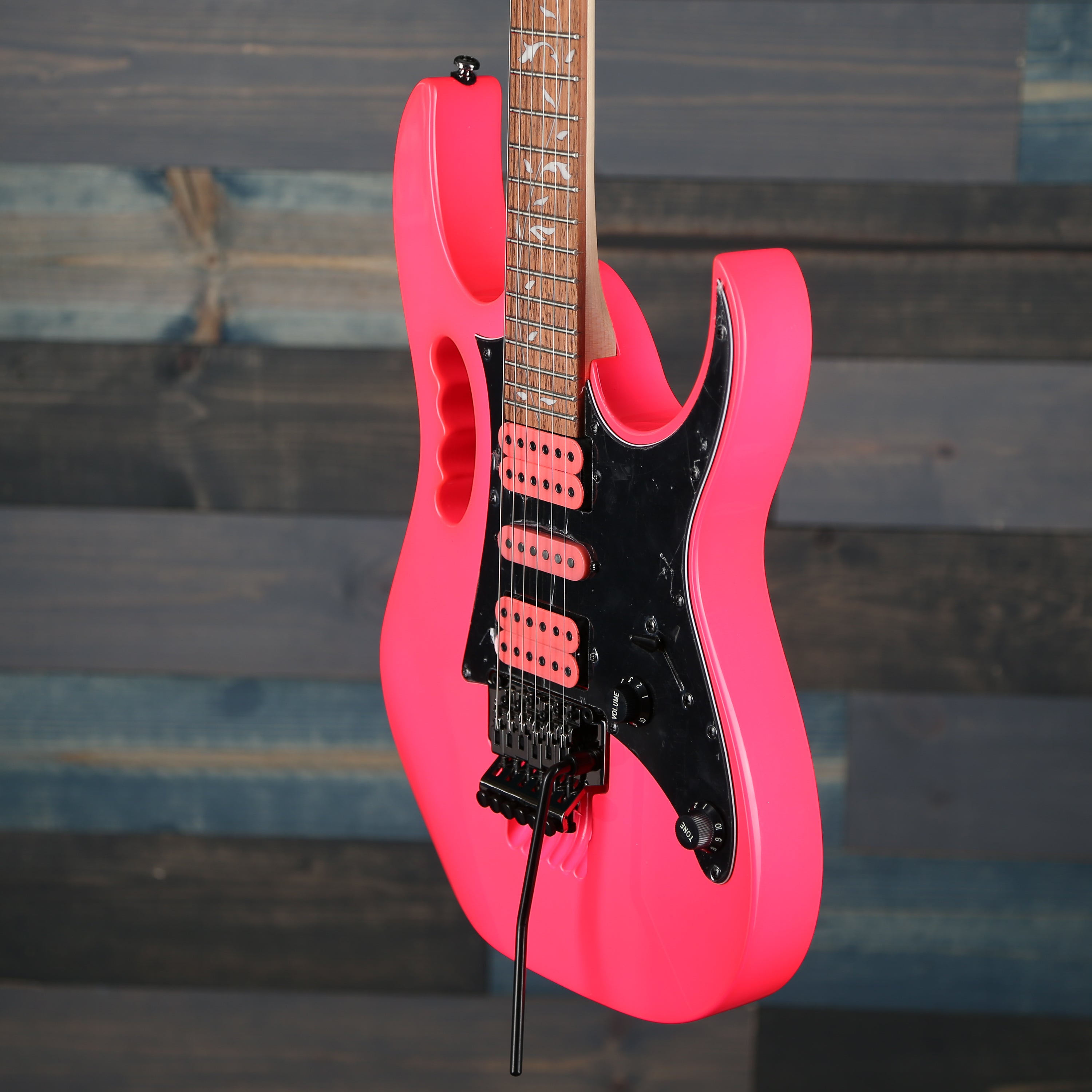 Ibanez JEMJRSPPK Steve Vai Signature Electric Guitar - Pink