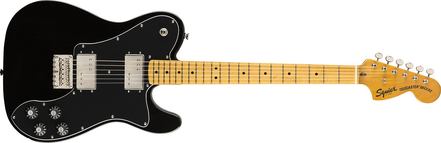 Fender Squier Classic Vibe '70s Telecaster® Deluxe, Maple Fingerboard, Black