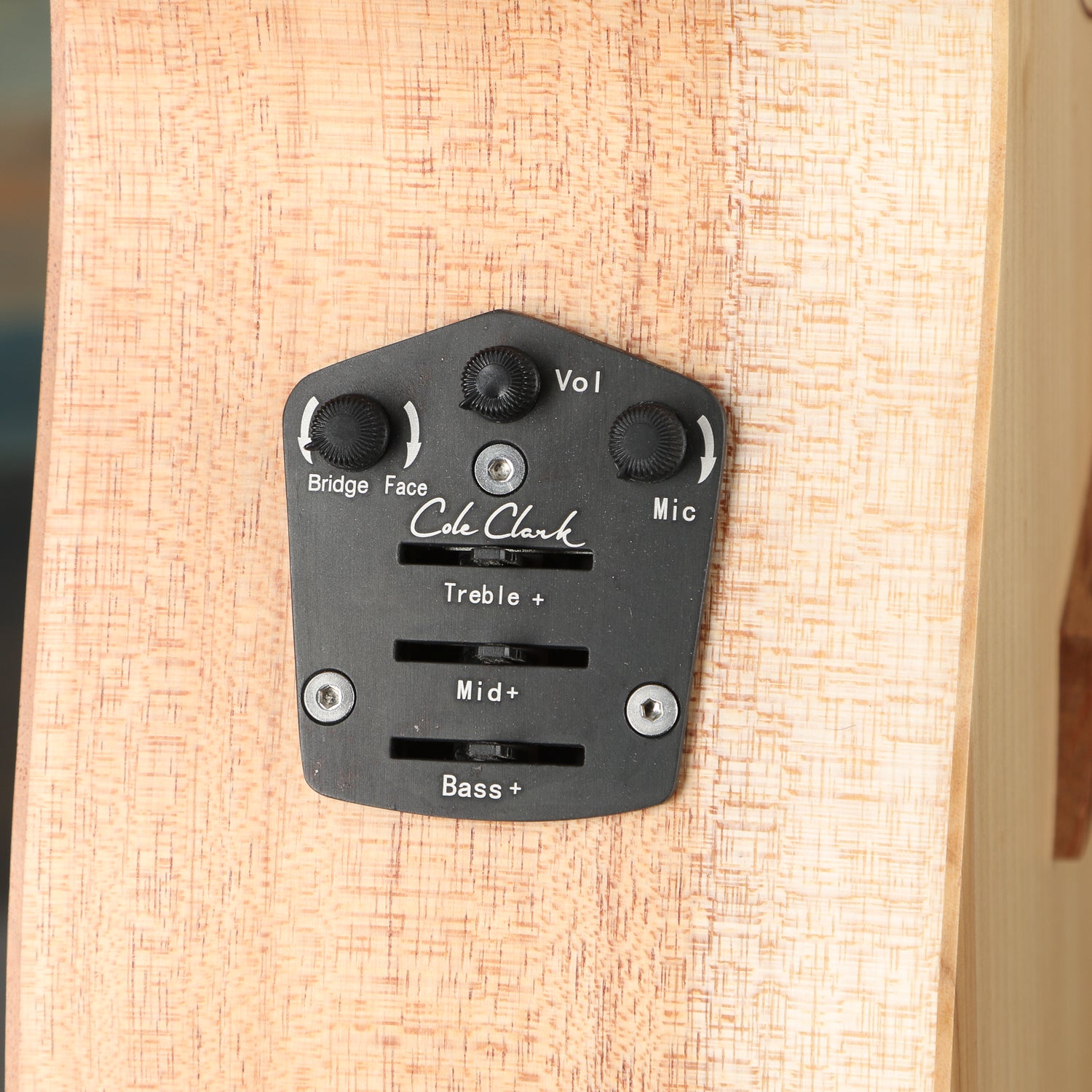 Cole Clark Angel 1 Series AN1E-BM Guitar - Bunya/Queensland Maple