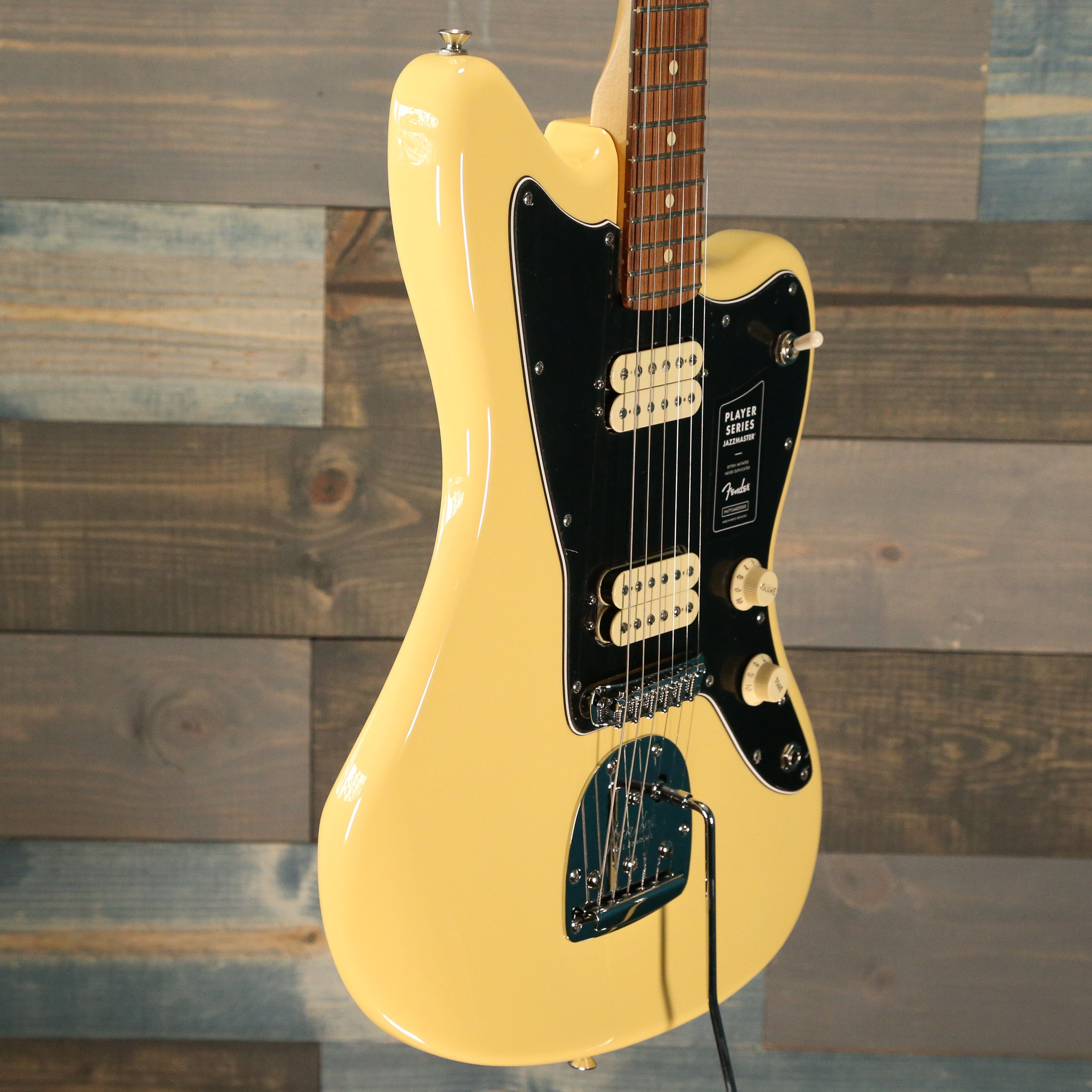 Fender Player Jazzmaster Electric Guitar Pau Ferro Fretboard Buttercream