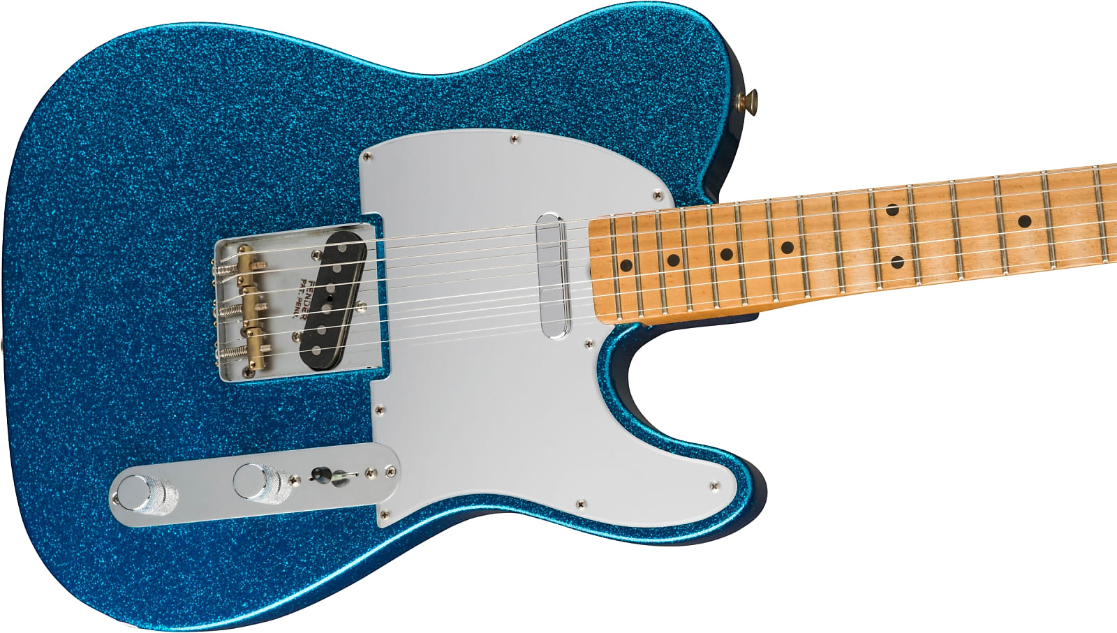 Fender J Mascis Telecaster®, Maple Fingerboard, Bottle Rocket Blue Flake
