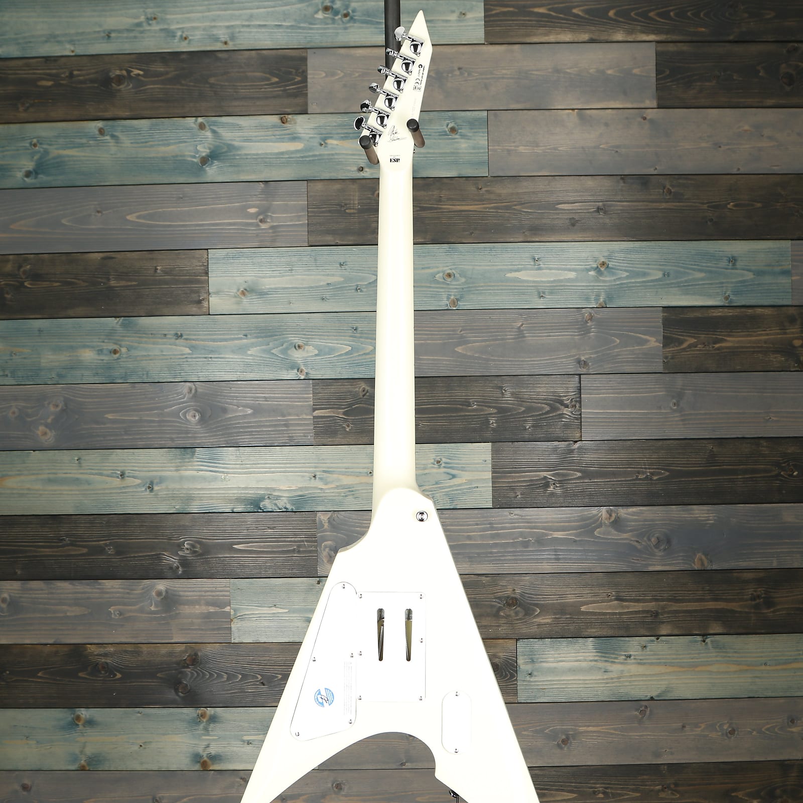 ESP LTD MSV-1 Mike Schleibaum Guitar - Olympic White