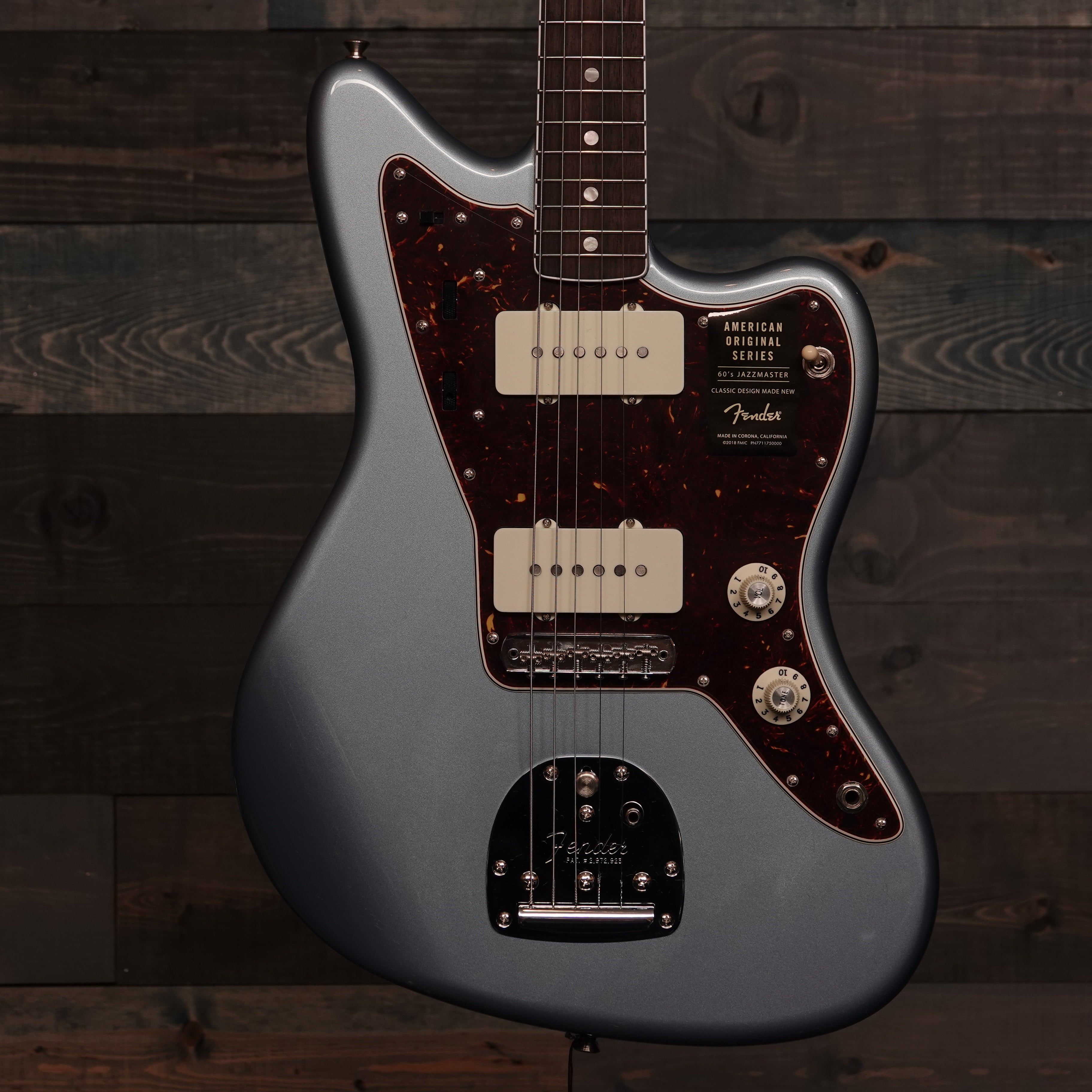 Fender American Original '60s Jazzmaster Rosewood Fingerboard Ice Blue Metallic