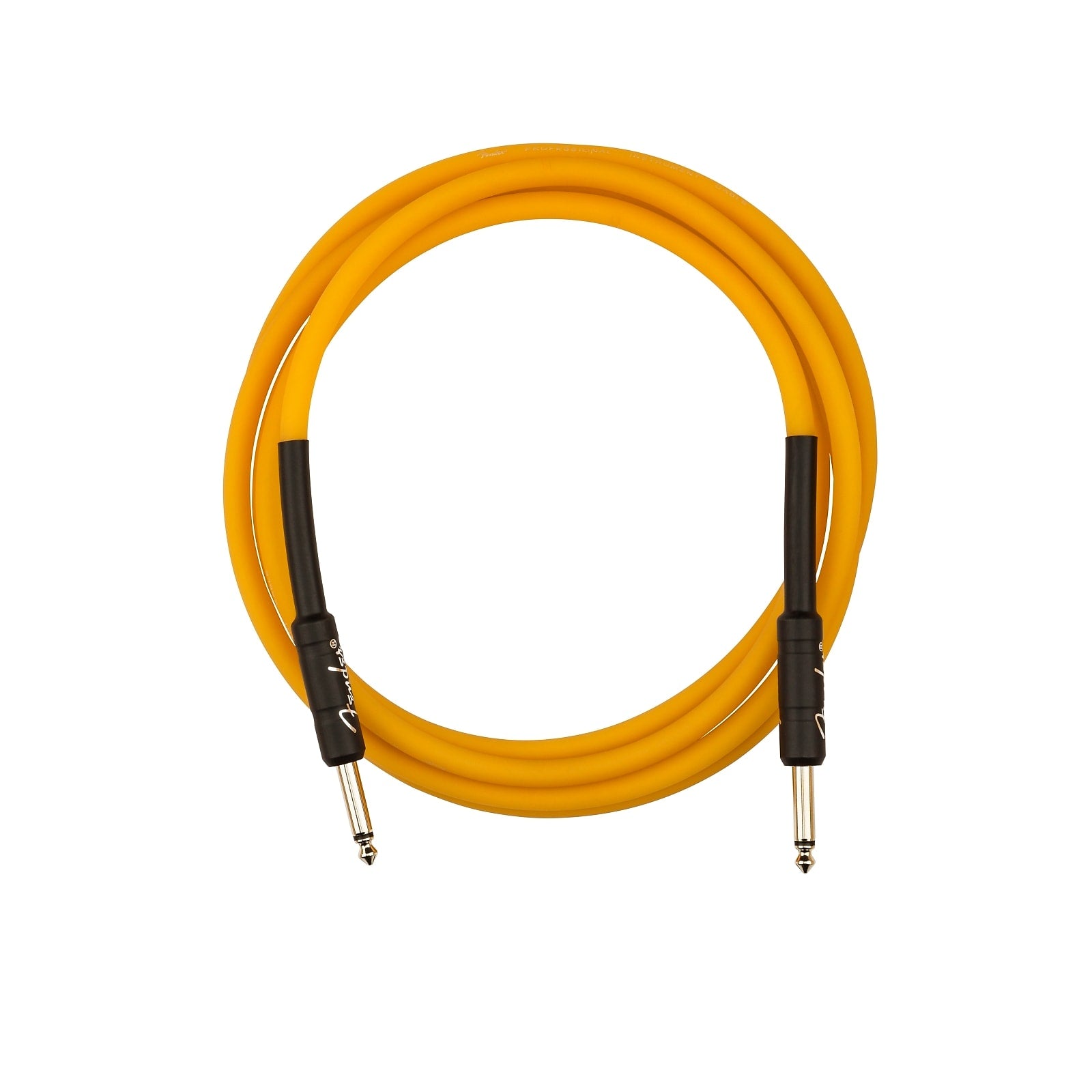 Fender Professional Glow in the Dark Cable, Orange, 10'