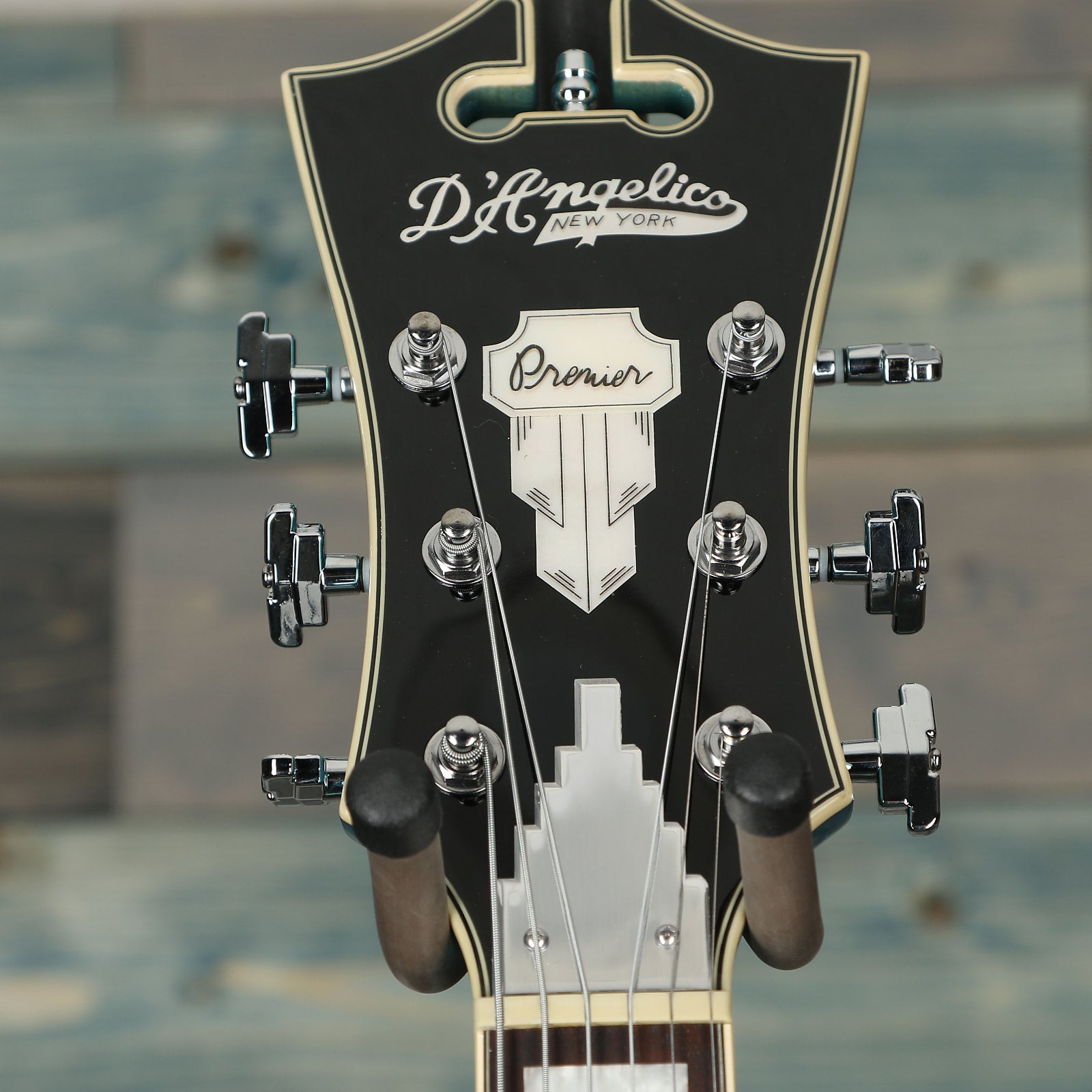 D'Angelico Premier EXL-1 Hollowbody Singlecut - Ocean Turquoise