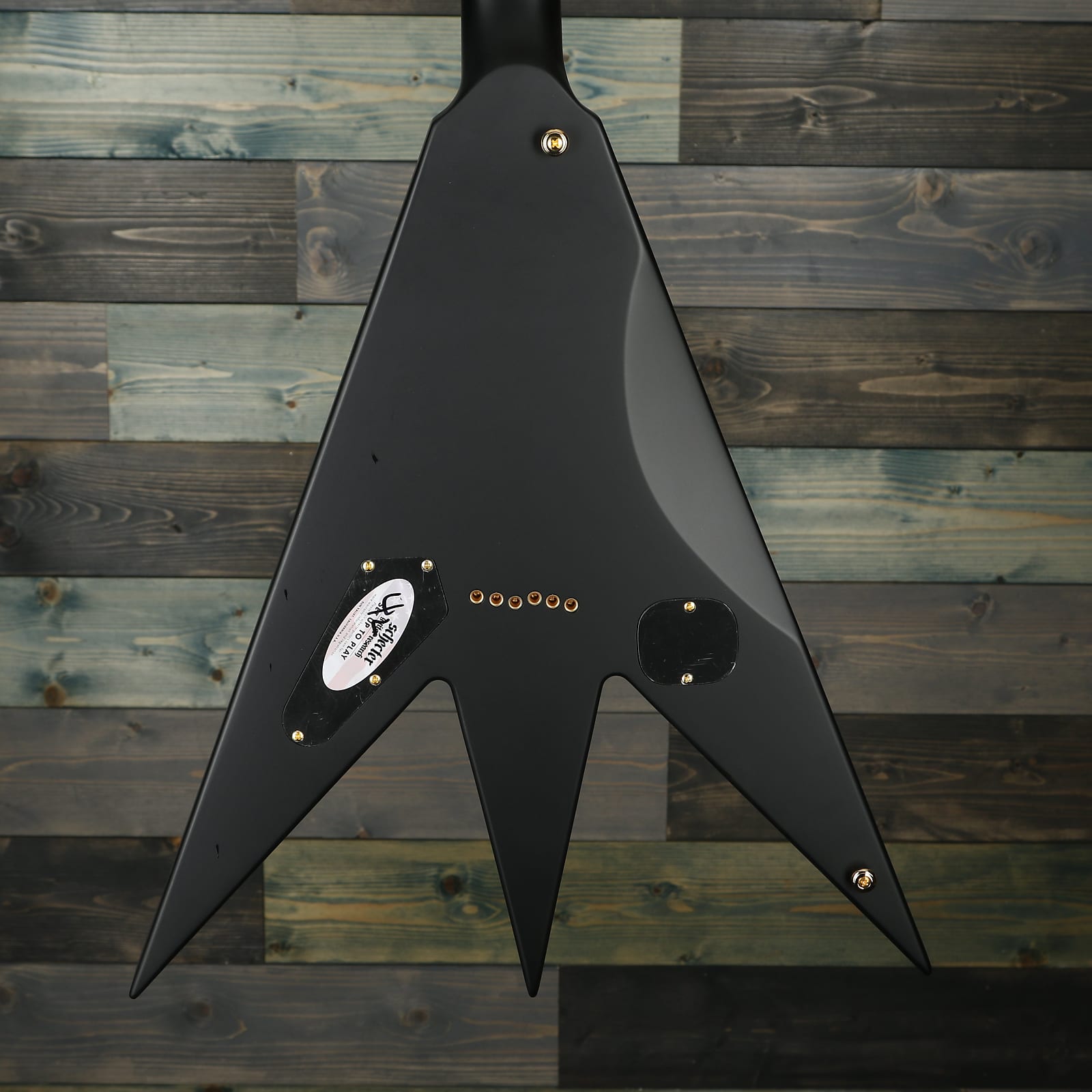 Schecter Al Jourgensen Signature Triton Satin Black